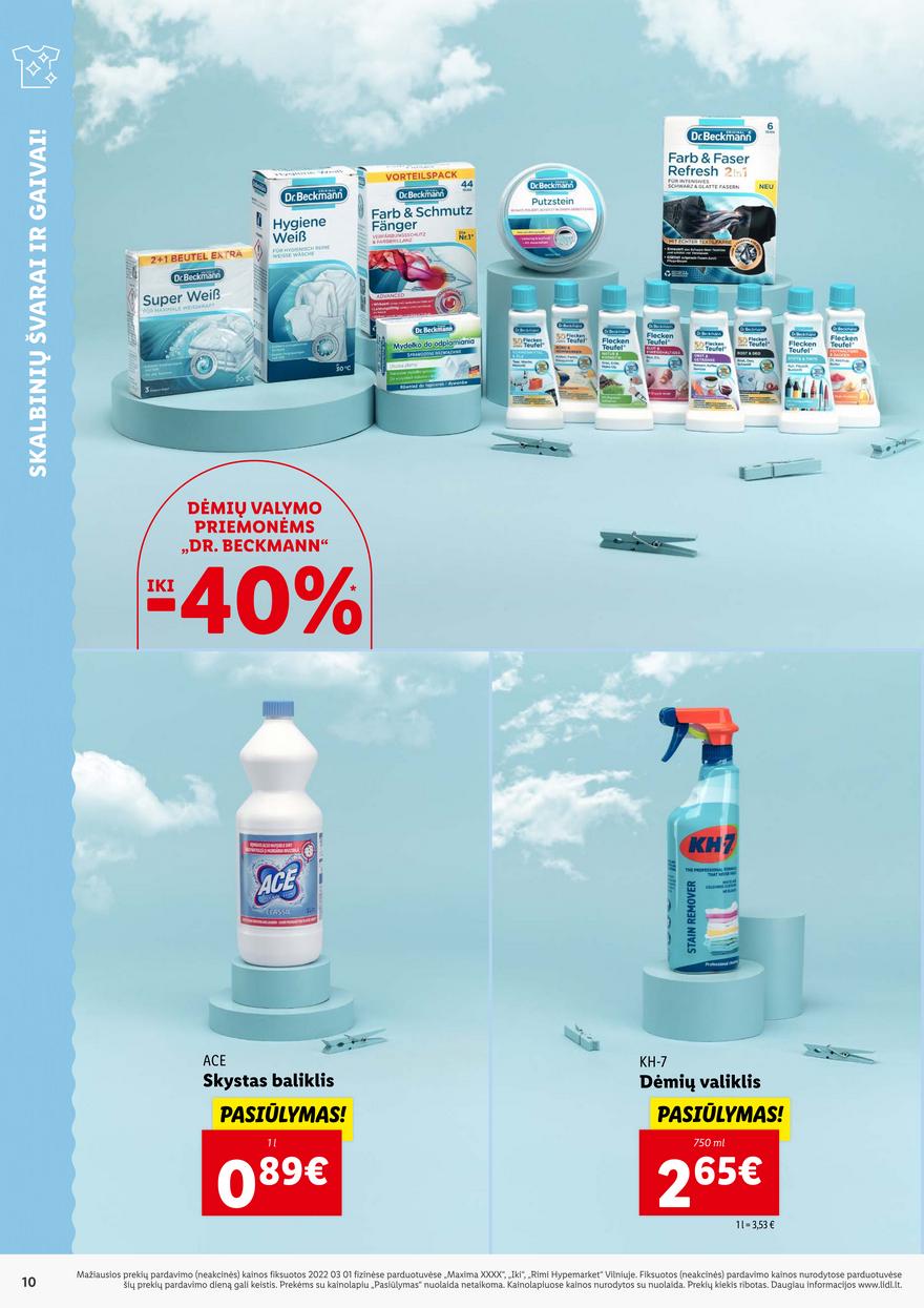 Lidl pasiūlymai akcijos nuo 
  2022-03-07 iki 
  2022-03-13 | Leidinukas.lt puslapis 10