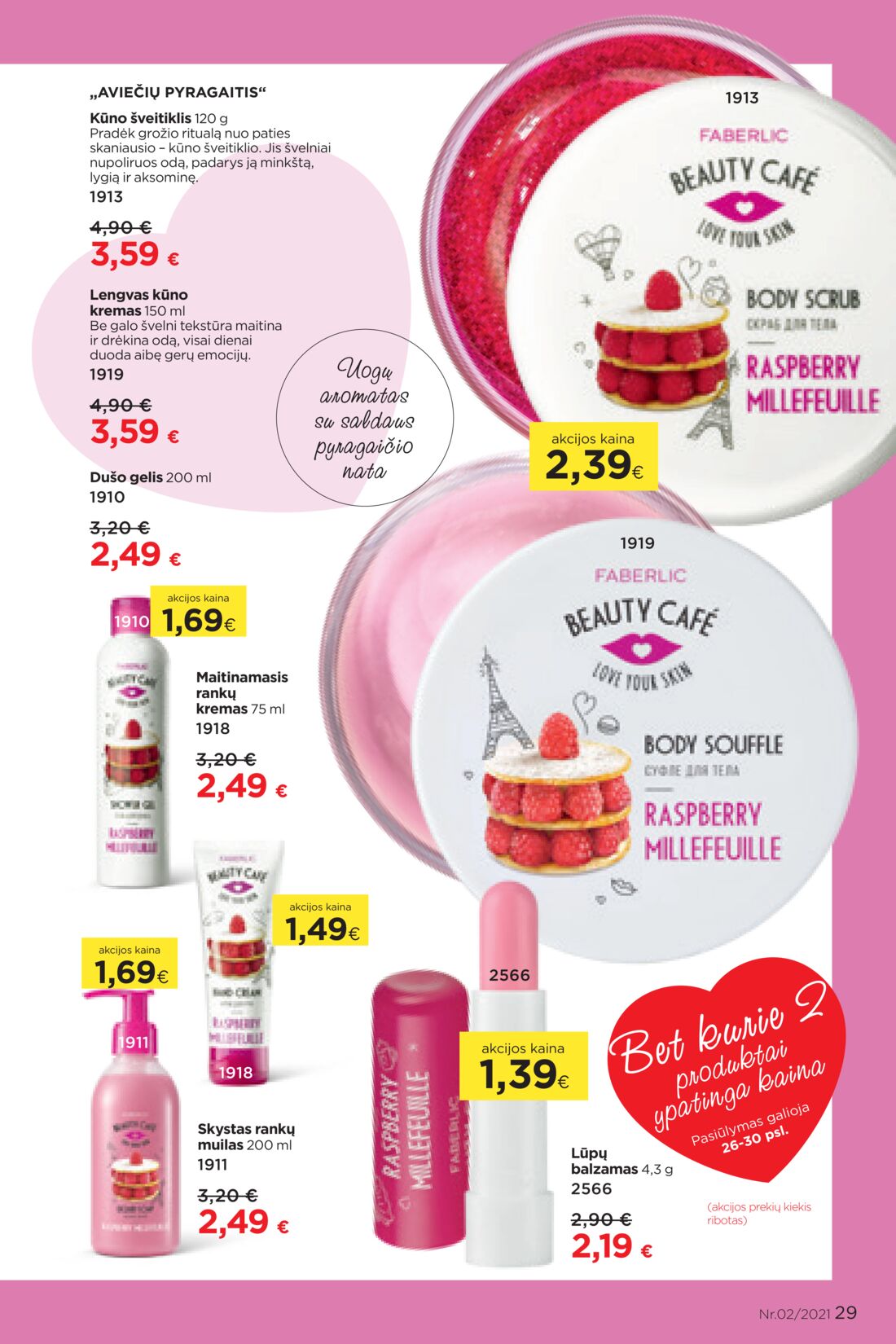 Faberlic leidinys akcijos nuo 
  2021-02-01 iki 
  2021-02-21 | Leidinukas.lt puslapis 29