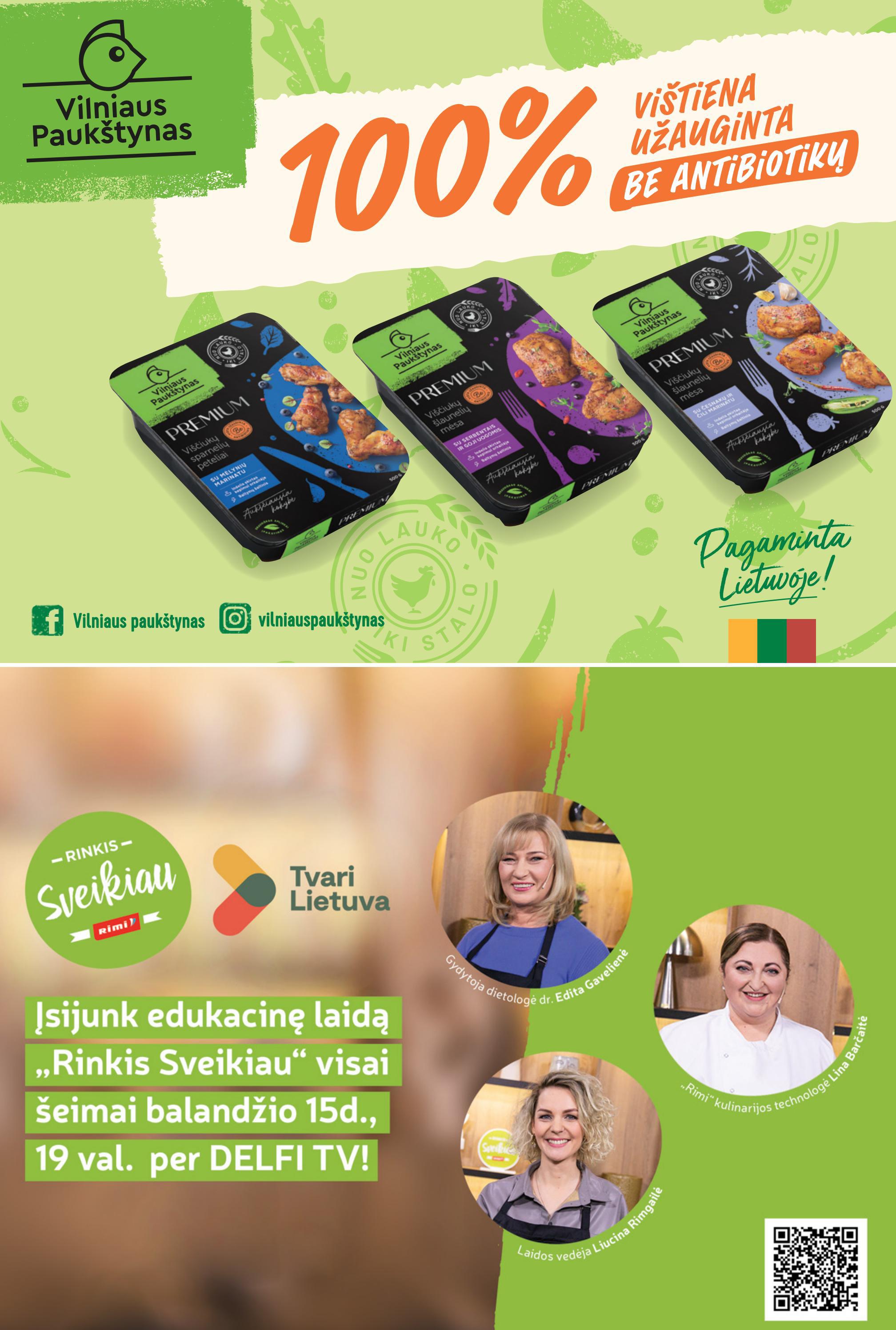 Rimi savaitinis leidinys akcijos nuo 
  2022-04-12 iki 
  2022-04-18 | Leidinukas.lt puslapis 11