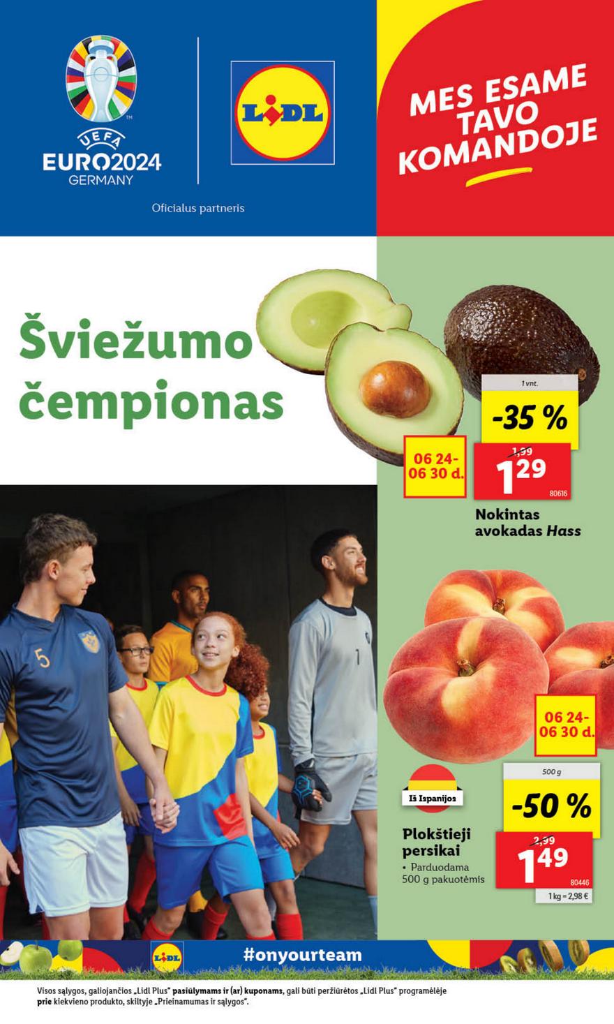 Lidl leidinys naujas akcijos nuo 
  2024-06-24 iki 
  2024-06-30 | Leidinukas.lt puslapis 14