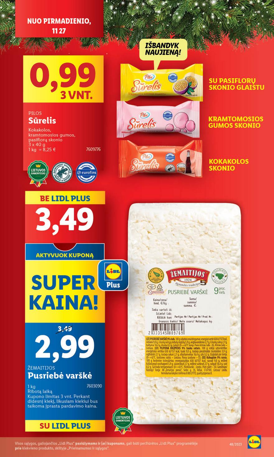 Lidl pasiūlymai akcijos nuo 
  2023-11-27 iki 
  2023-12-03 | Leidinukas.lt puslapis 8