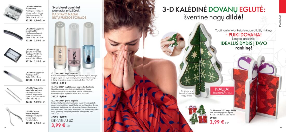 Oriflame katalogas akcijos nuo 
  2019-12-01 iki 
  2019-12-31 | Leidinukas.lt puslapis 38