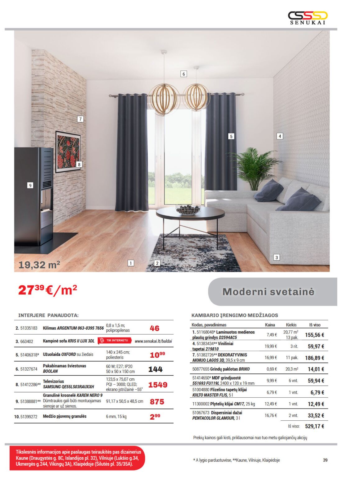 Senukai reklaminis leidinys akcijos nuo 
  2019-10-03 iki 
  2019-11-05 | Leidinukas.lt puslapis 39