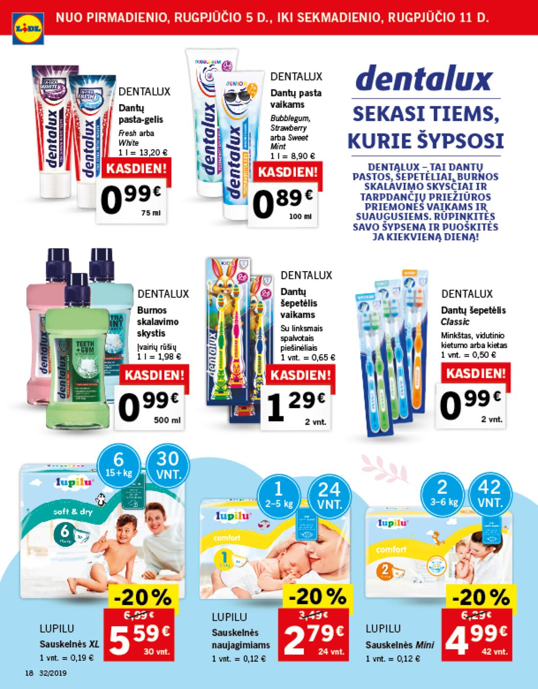 Lidl savaitinis leidinys akcijos nuo 
  2019-08-05 iki 
  2019-08-11 | Leidinukas.lt puslapis 18