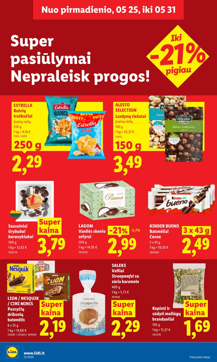 Lidl leidinys naujas akcijos nuo 
  2026-05-25 iki 
  2026-05-31 | Leidinukas.lt puslapis 14