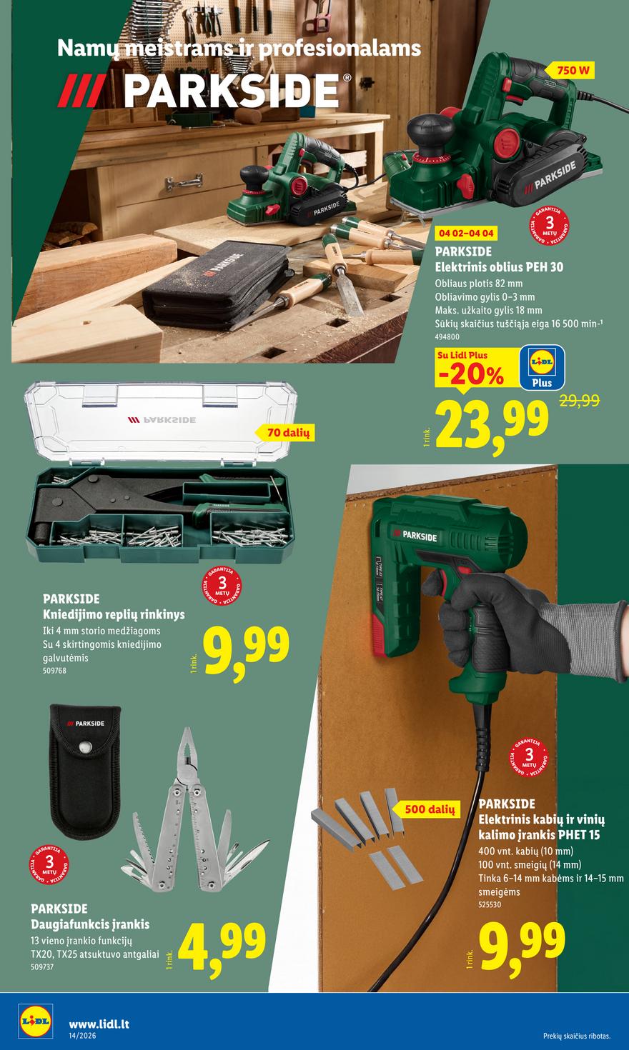 Lidl leidinys akcijos nuo 
  2026-03-30 iki 
  2026-04-04 | Leidinukas.lt puslapis 24