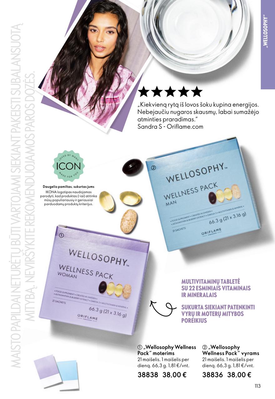 Oriflame katalogas akcijos nuo 
  2026-04-22 iki 
  2026-05-12 | Leidinukas.lt puslapis 113