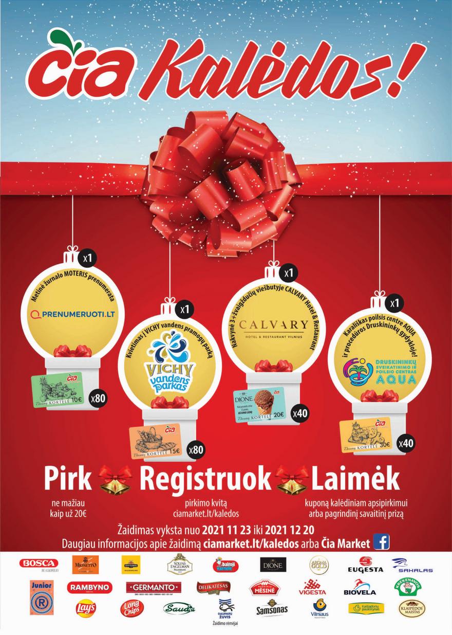 Čia market leidinys akcijos nuo 
  2021-12-07 iki 
  2021-12-20 | Leidinukas.lt puslapis 18