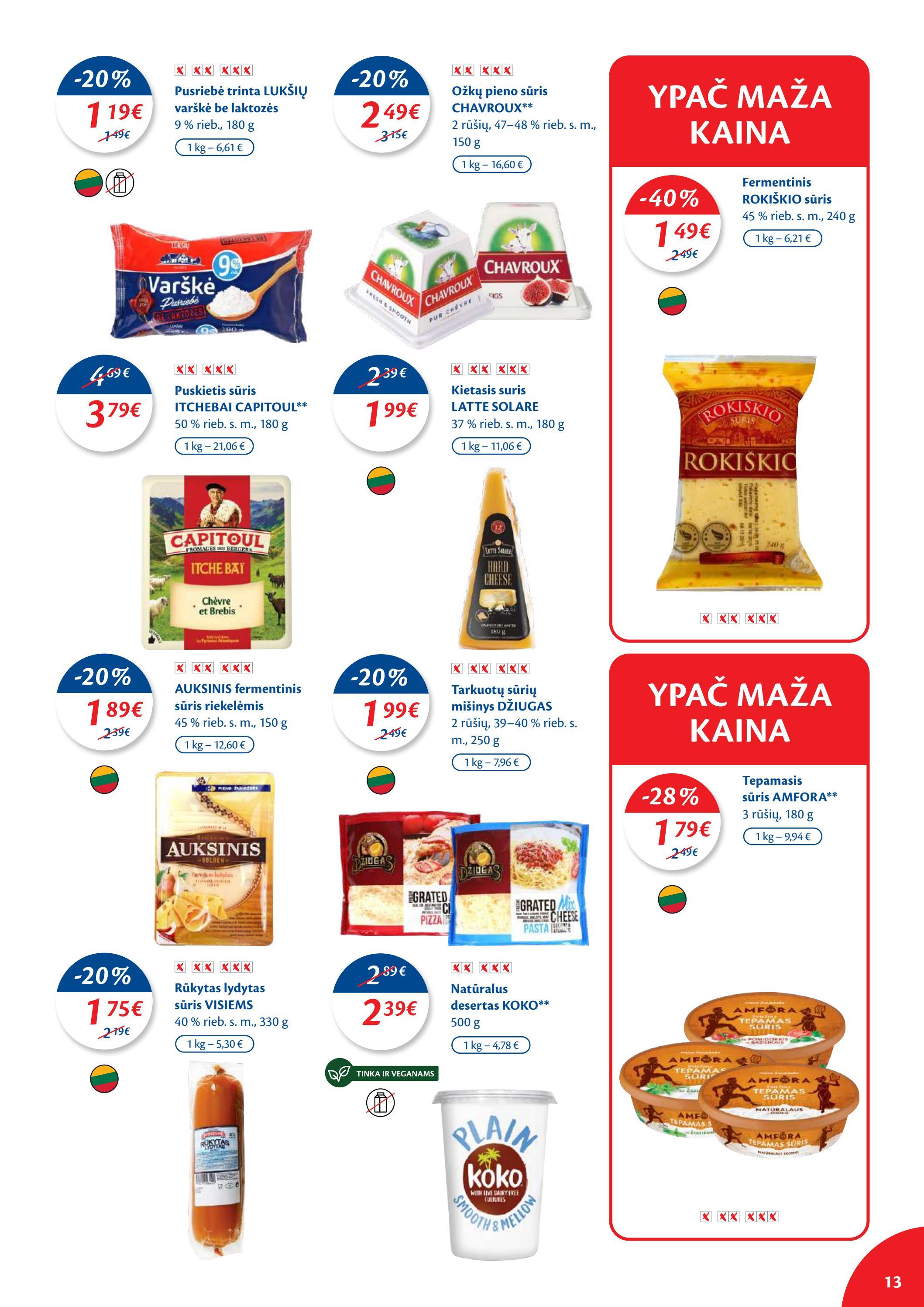 Maxima kaininis leidinys akcijos nuo 
  2022-07-12 iki 
  2022-07-18 | Leidinukas.lt puslapis 13