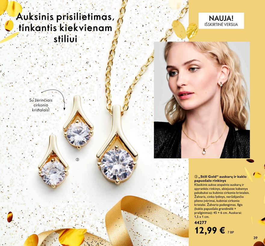 Oriflame katalogas akcijos nuo 
  2021-12-01 iki 
  2021-12-31 | Leidinukas.lt puslapis 39
