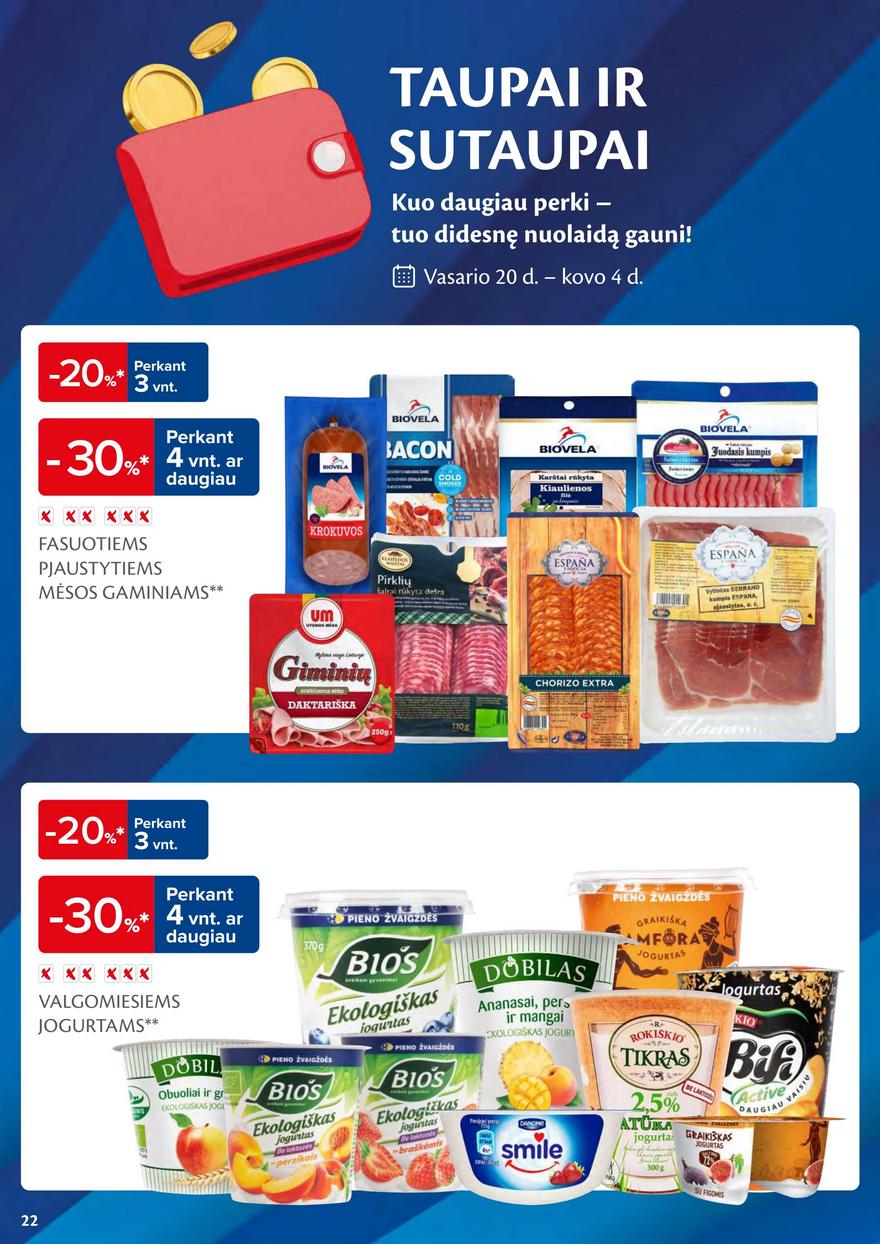 Maxima kaininis leidinys akcijos nuo 
  2024-02-27 iki 
  2024-03-04 | Leidinukas.lt puslapis 22