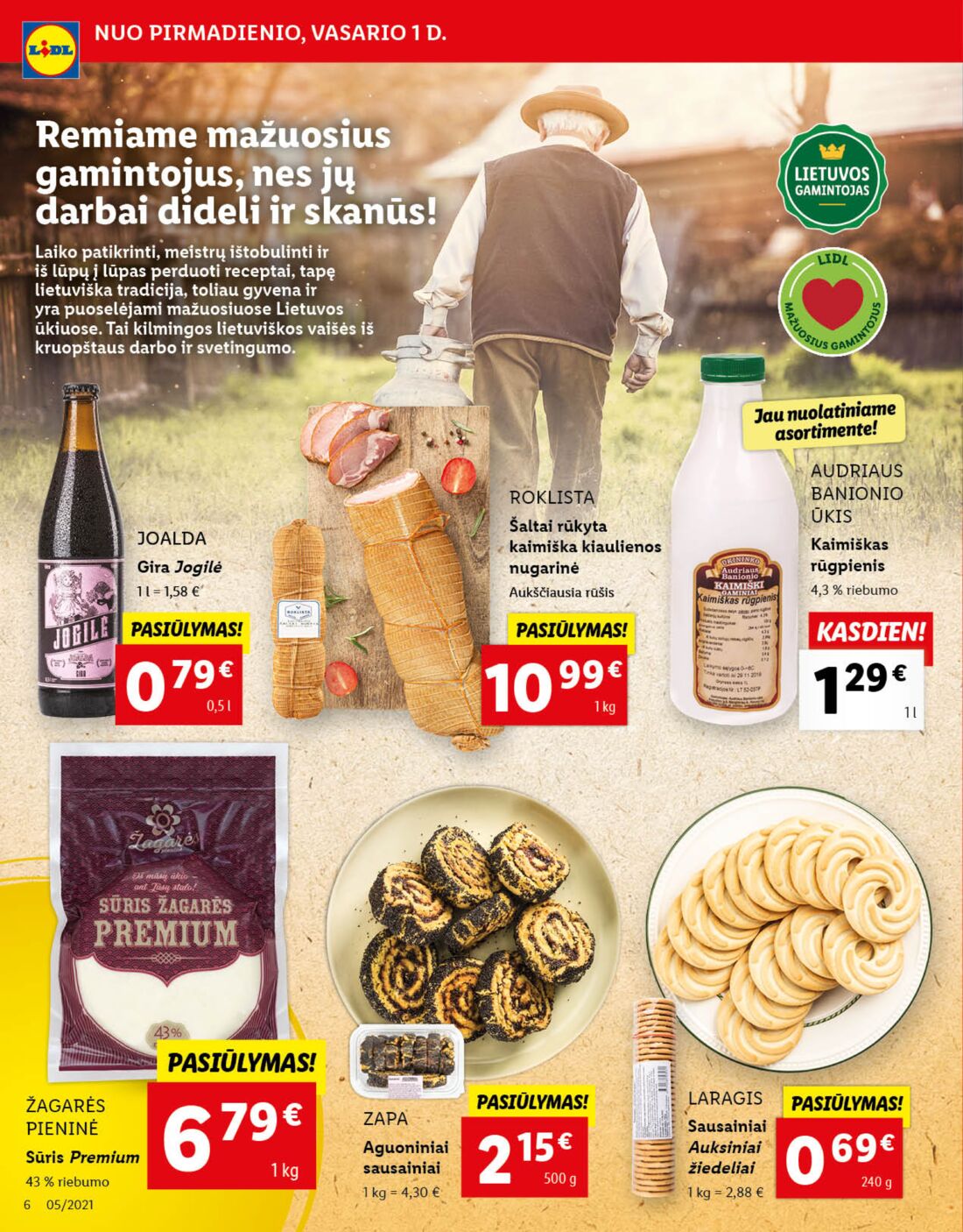 Lidl savaitinis leidinys akcijos nuo 
  2021-02-01 iki 
  2021-02-07 | Leidinukas.lt puslapis 6