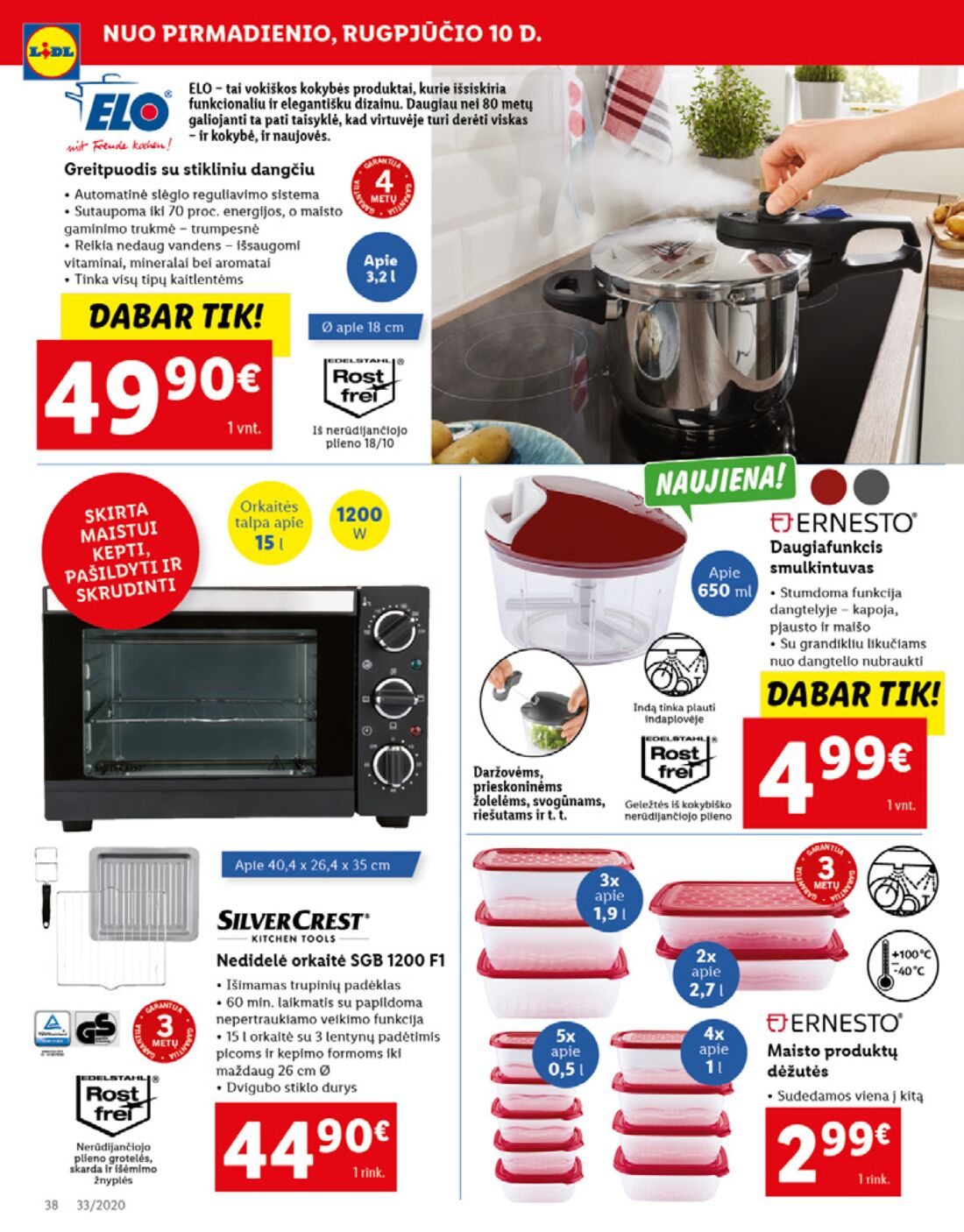 Lidl savaitinis leidinys akcijos nuo 
  2020-08-10 iki 
  2020-08-16 | Leidinukas.lt puslapis 38