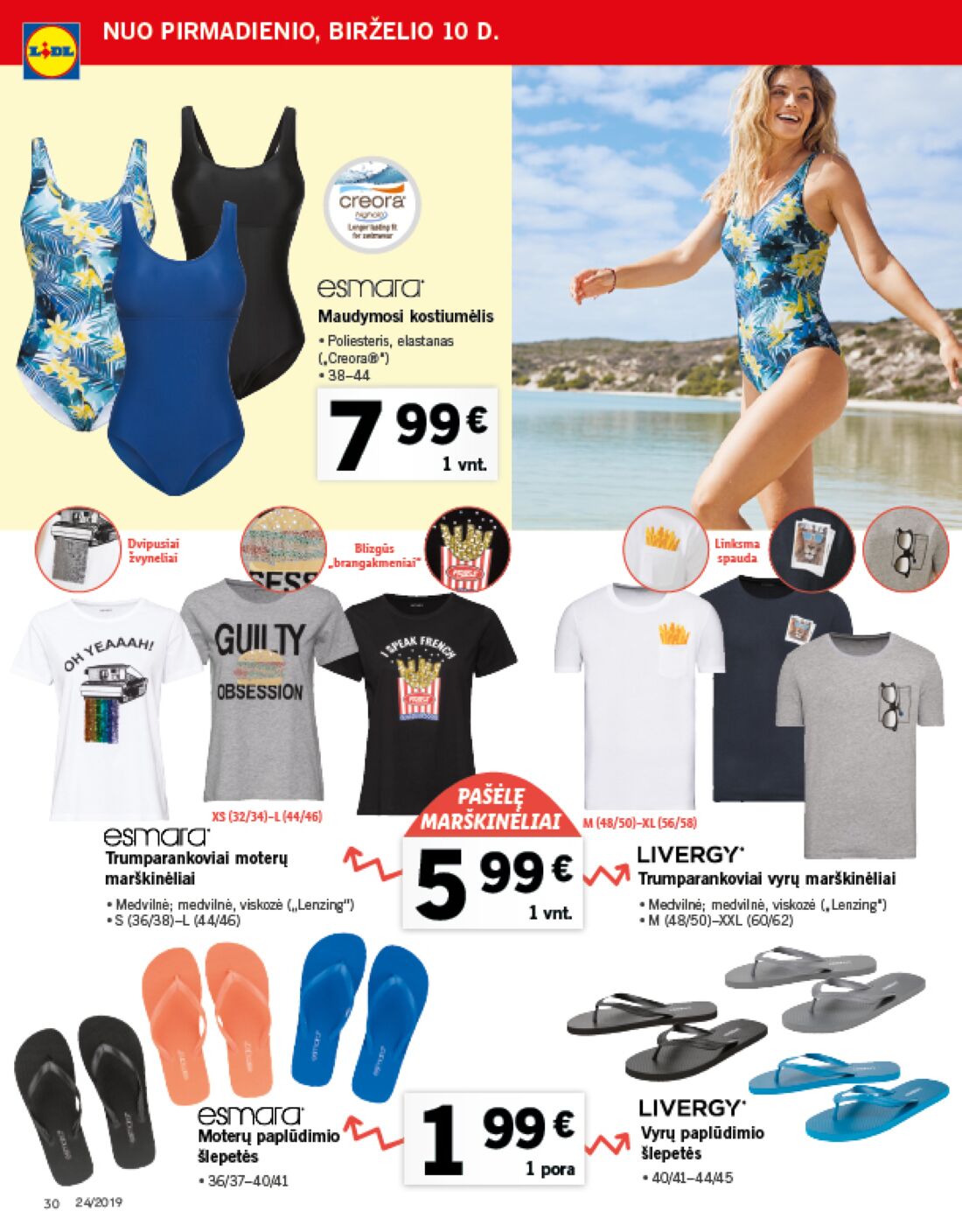 Lidl savaitinis leidinys akcijos nuo 
  2019-06-10 iki 
  2019-06-16 | Leidinukas.lt puslapis 30