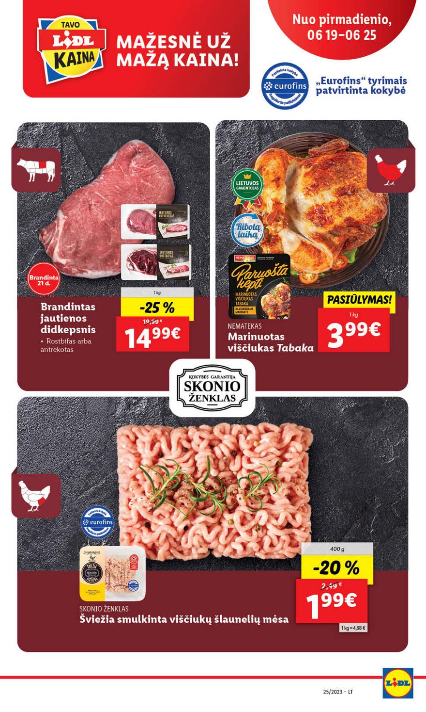 Lidl pasiūlymai akcijos nuo 
  2023-06-19 iki 
  2023-06-25 | Leidinukas.lt puslapis 14