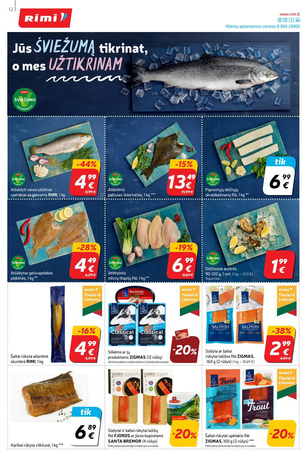 Rimi savaitinis leidinys akcijos nuo 
  2021-11-03 iki 
  2021-11-08 | Leidinukas.lt puslapis 12