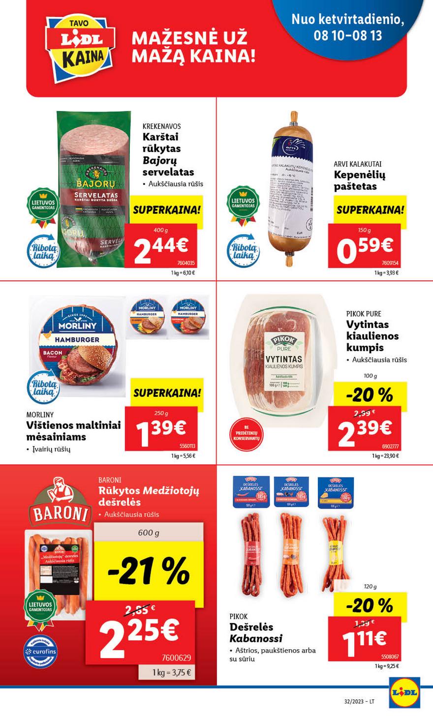 Lidl pasiūlymai akcijos nuo 
  2023-08-07 iki 
  2023-08-13 | Leidinukas.lt puslapis 62