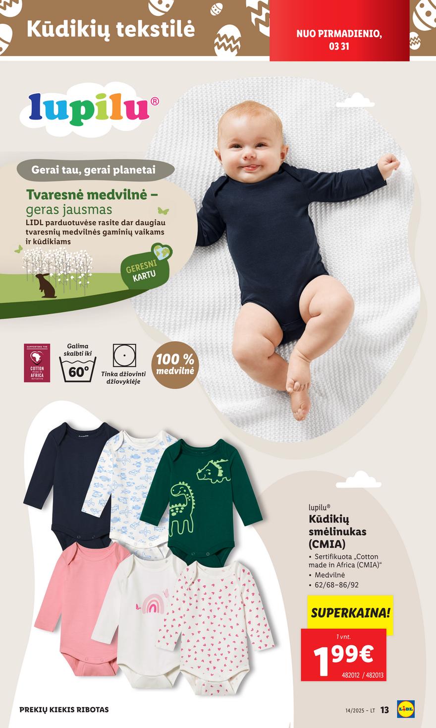 Lidl ne maisto leidinys akcijos nuo 
  2025-03-31 iki 
  2025-04-06 | Leidinukas.lt puslapis 13