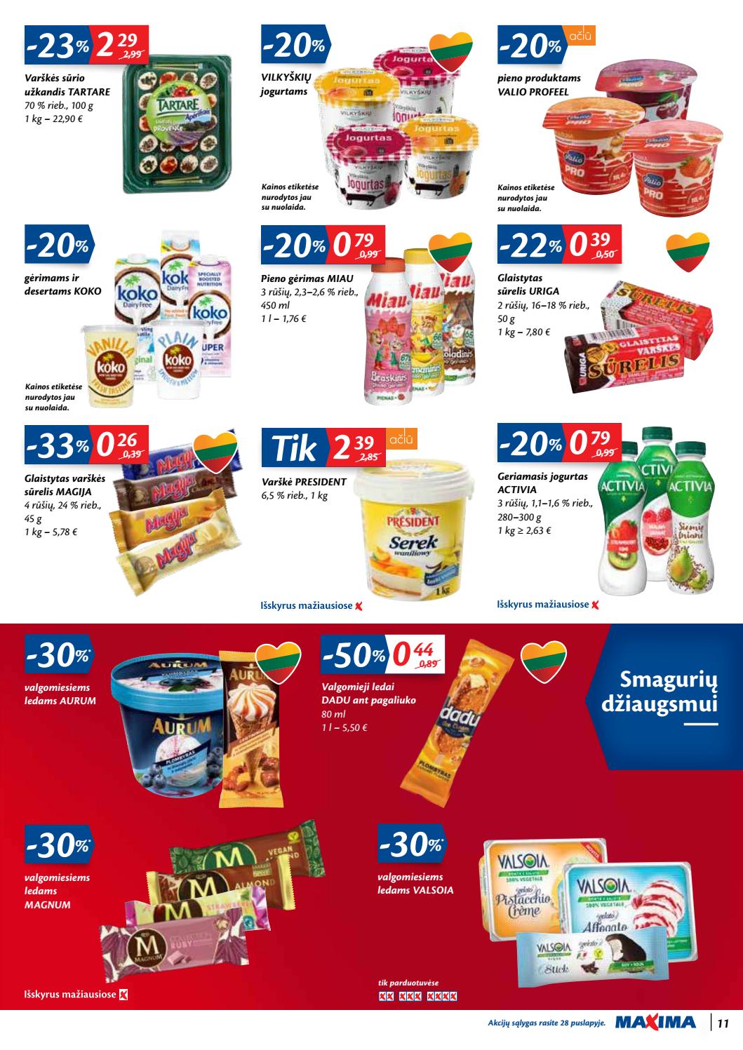 Maxima kaininis leidinys akcijos nuo 
  2020-06-09 iki 
  2020-06-15 | Leidinukas.lt puslapis 11