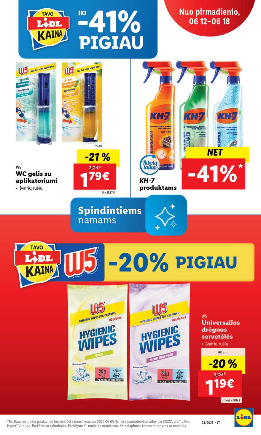 Lidl pasiūlymai akcijos nuo 
  2023-06-12 iki 
  2023-06-18 | Leidinukas.lt puslapis 58