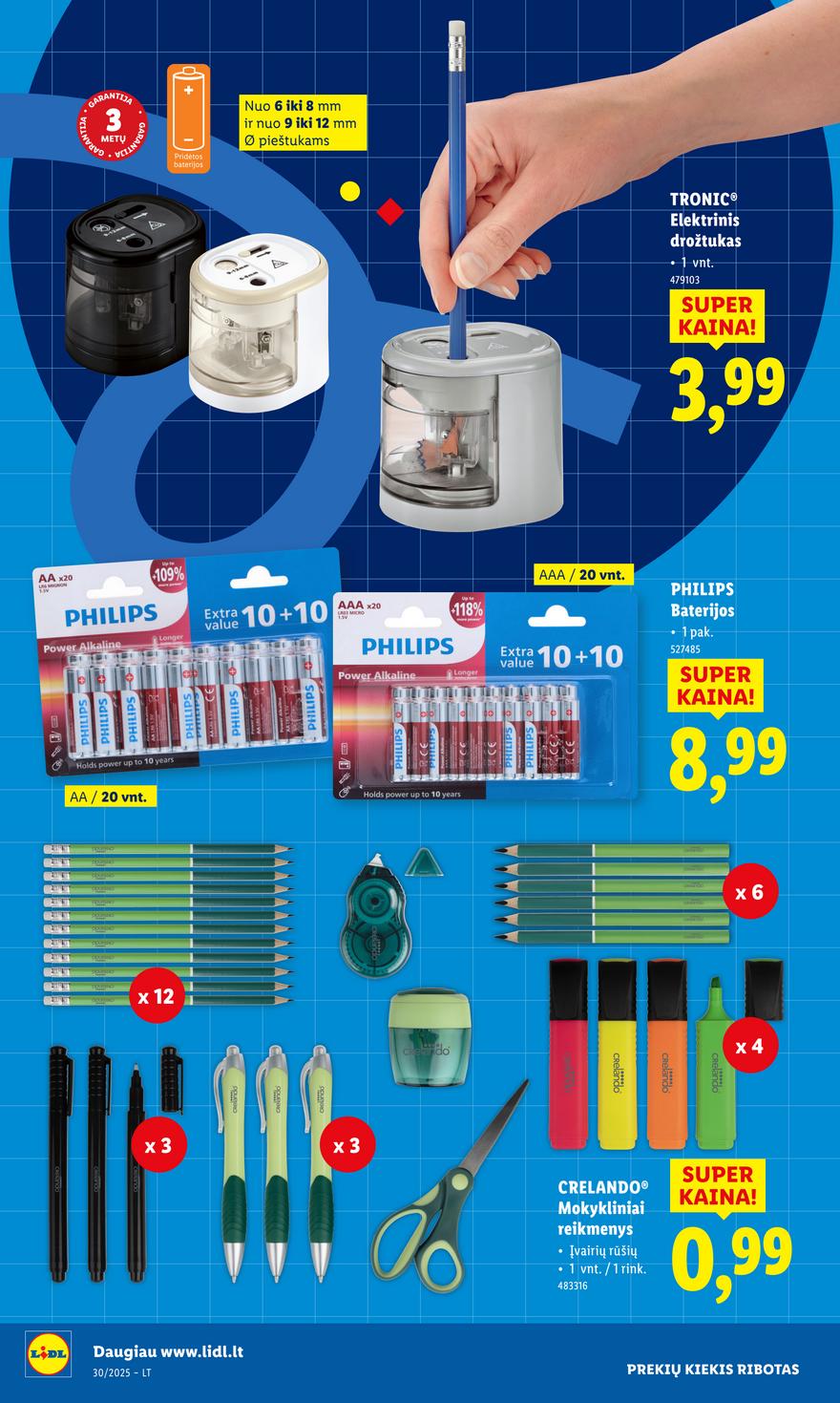 Lidl ne maisto leidinys akcijos nuo 
  2025-07-21 iki 
  2025-07-27 | Leidinukas.lt puslapis 10