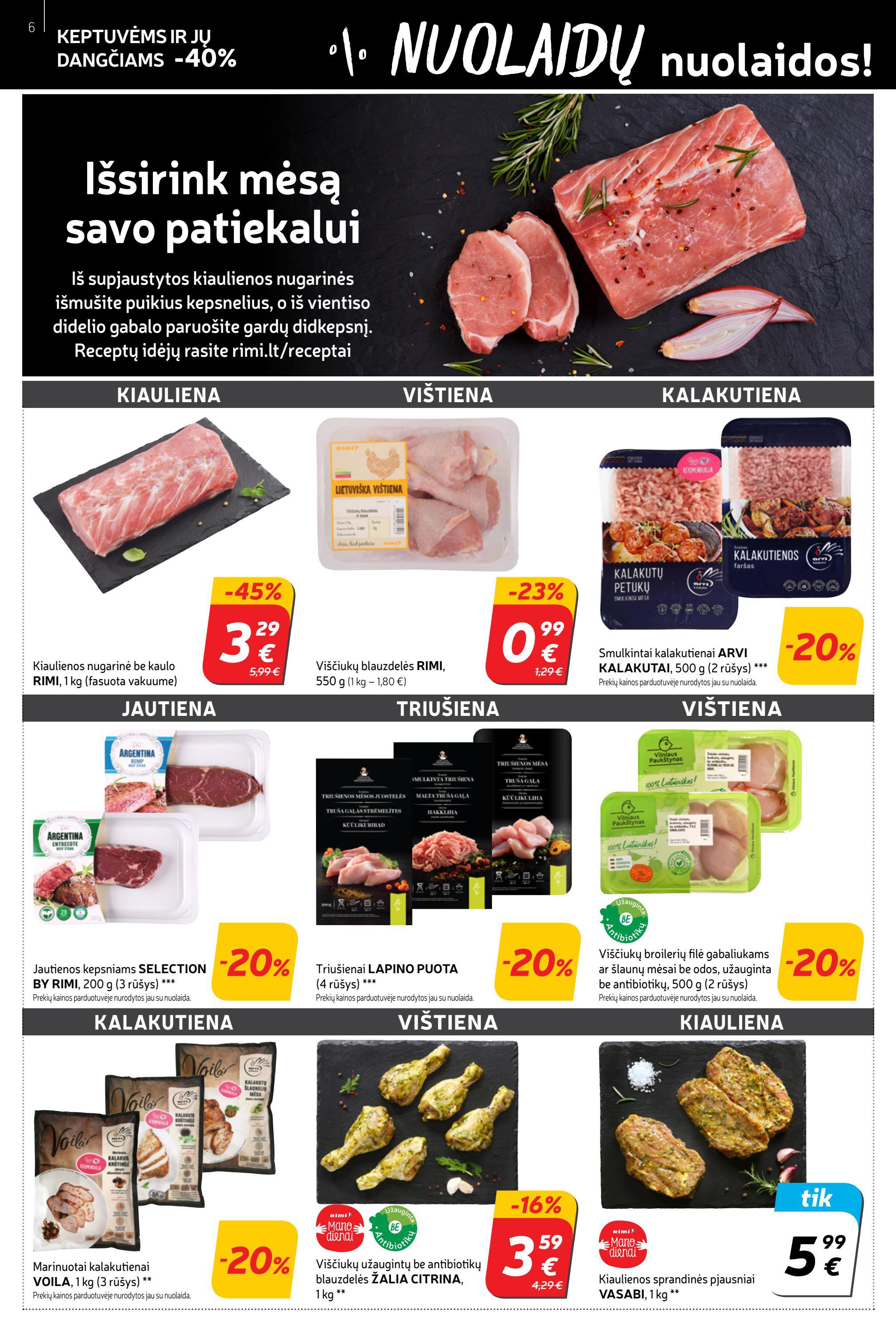 Rimi savaitinis leidinys akcijos nuo 
  2022-02-08 iki 
  2022-02-14 | Leidinukas.lt puslapis 6
