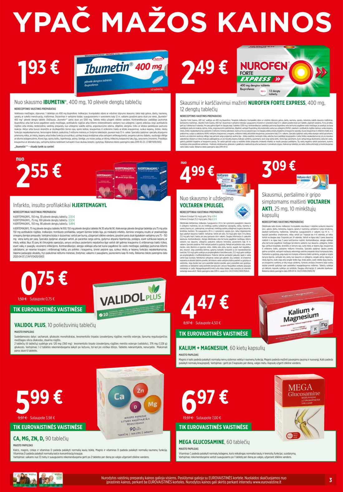 Euro vaistinė leidinys akcijos nuo 
  2020-05-01 iki 
  2020-05-31 | Leidinukas.lt puslapis 3