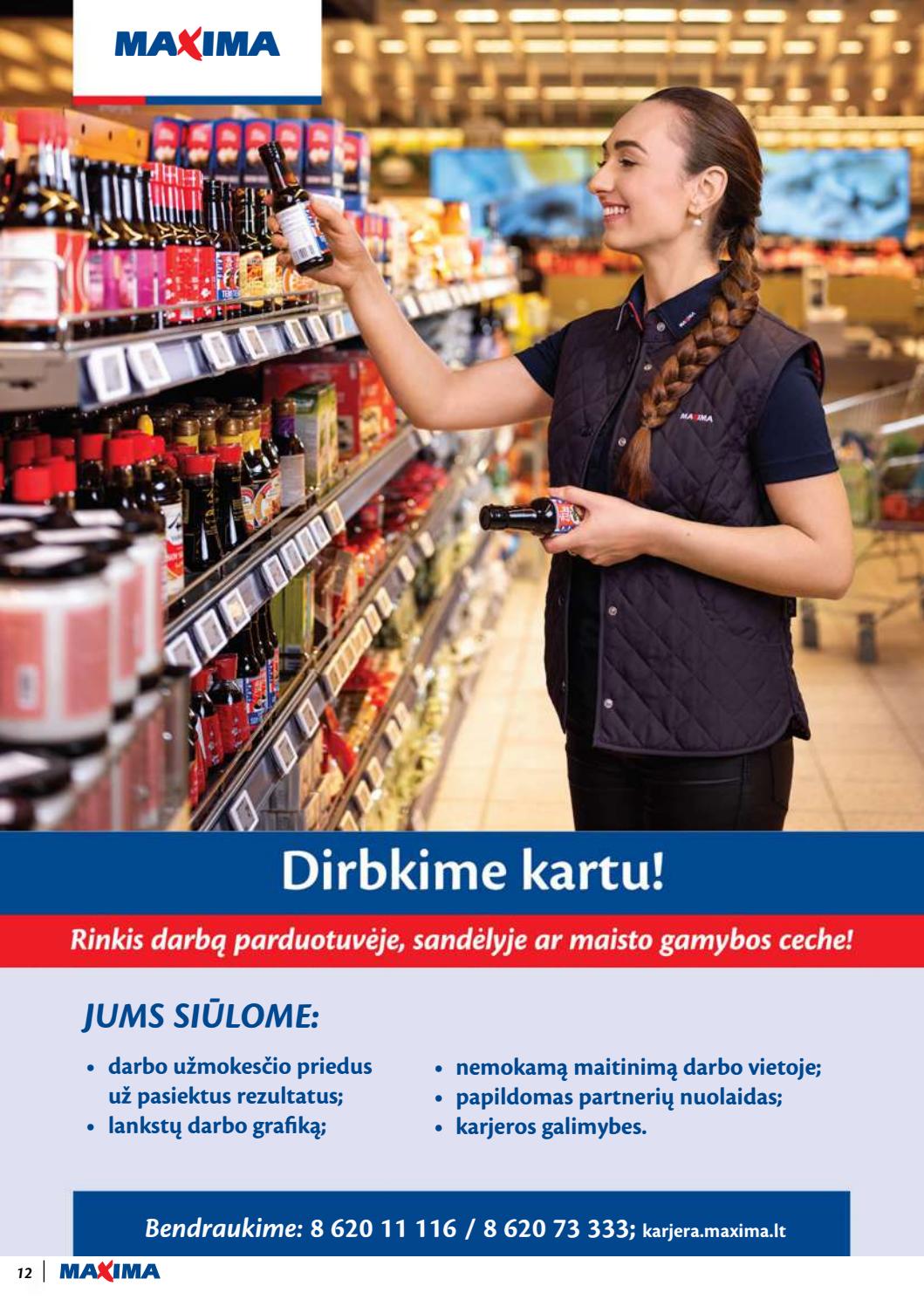 Maxima kaininis leidinys akcijos nuo 
  2020-03-03 iki 
  2020-03-09 | Leidinukas.lt puslapis 12
