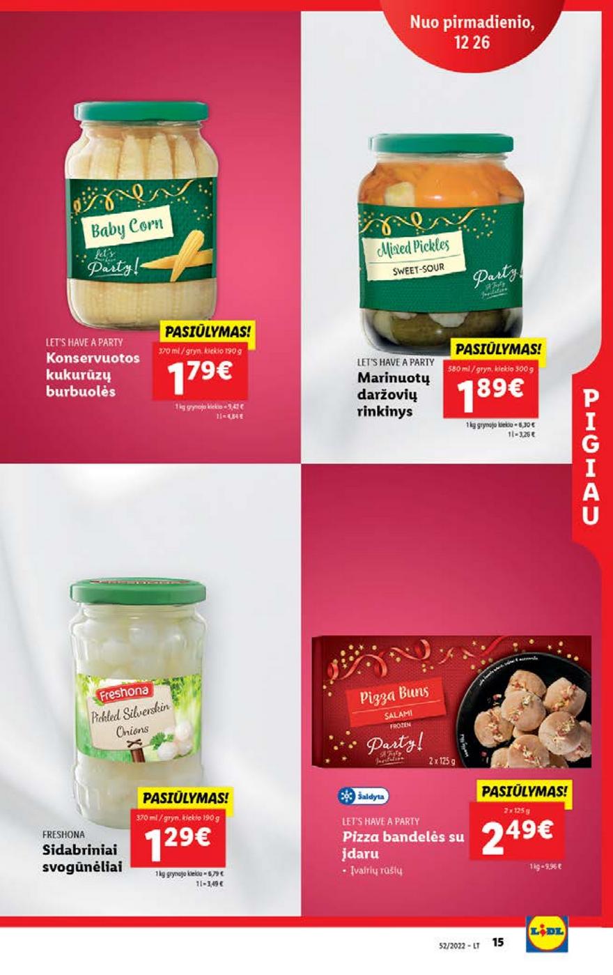 Lidl maisto prekių pasiūlymai akcijos nuo 
  2022-12-26 iki 
  2023-01-01 | Leidinukas.lt puslapis 15