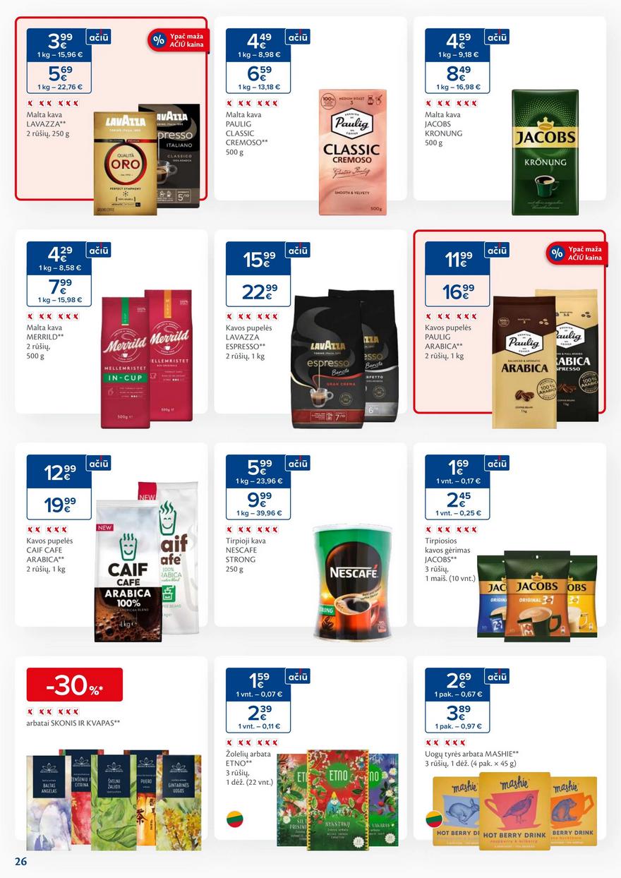 Maxima kaininis leidinys akcijos nuo 
  2024-02-13 iki 
  2024-02-19 | Leidinukas.lt puslapis 26