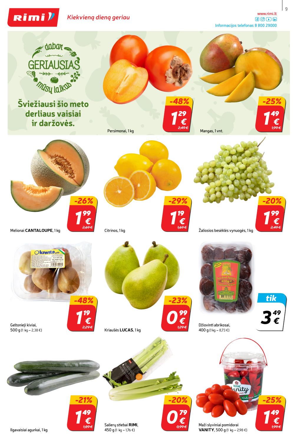 Rimi savaitinis leidinys akcijos nuo 
  2019-11-26 iki 
  2019-12-02 | Leidinukas.lt puslapis 9
