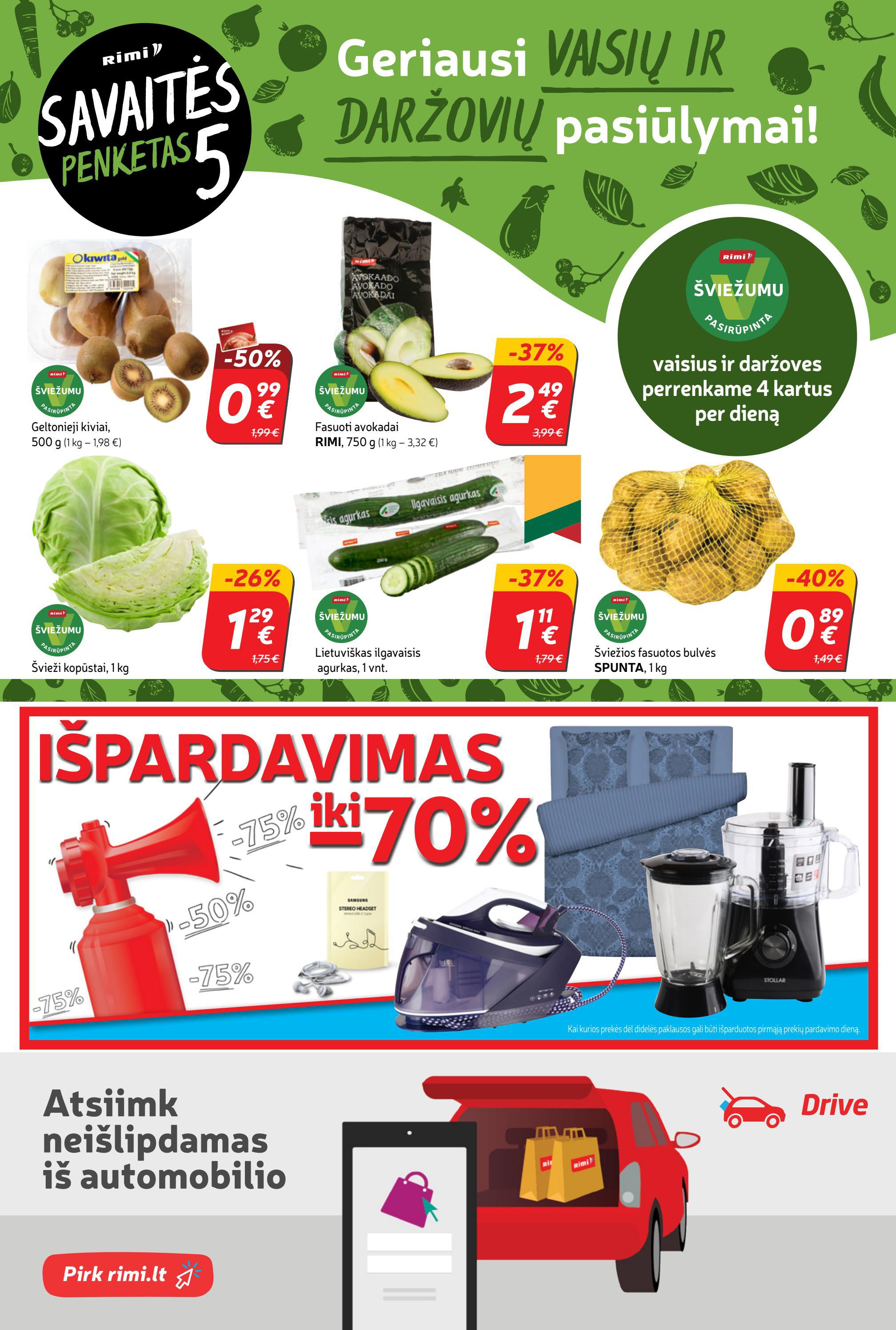 Rimi savaitinis leidinys akcijos nuo 
  2022-03-15 iki 
  2022-03-21 | Leidinukas.lt puslapis 23