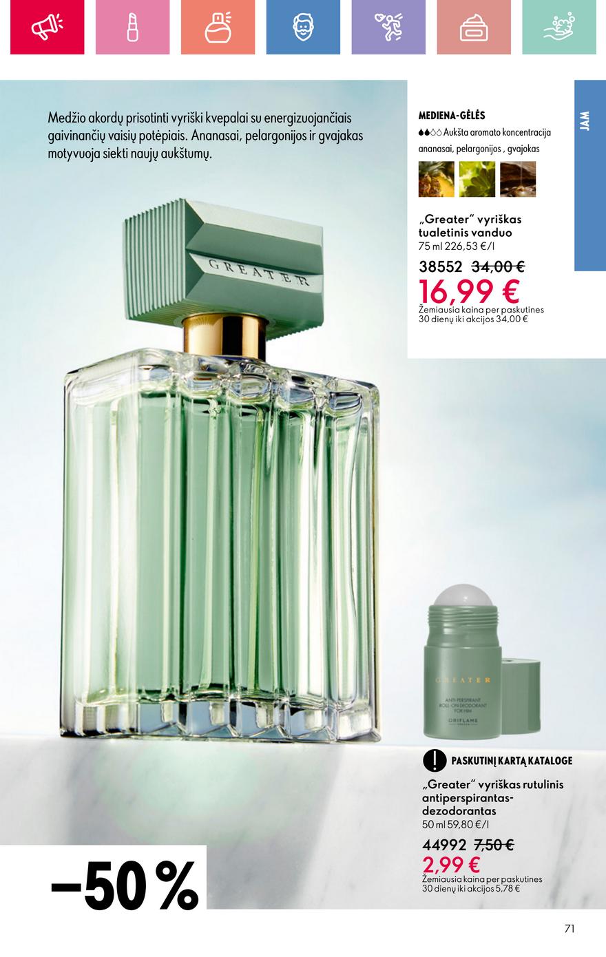 Oriflame katalogas akcijos nuo 
  2025-06-01 iki 
  2025-06-21 | Leidinukas.lt puslapis 71