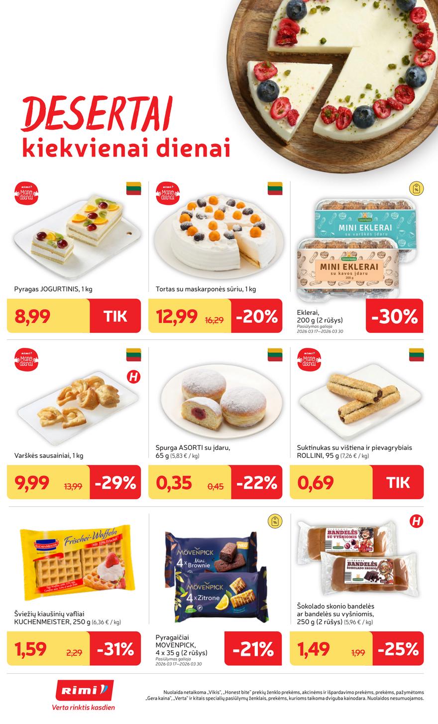 Rimi leidinys akcijos nuo 
  2026-03-17 iki 
  2026-03-23 | Leidinukas.lt puslapis 14