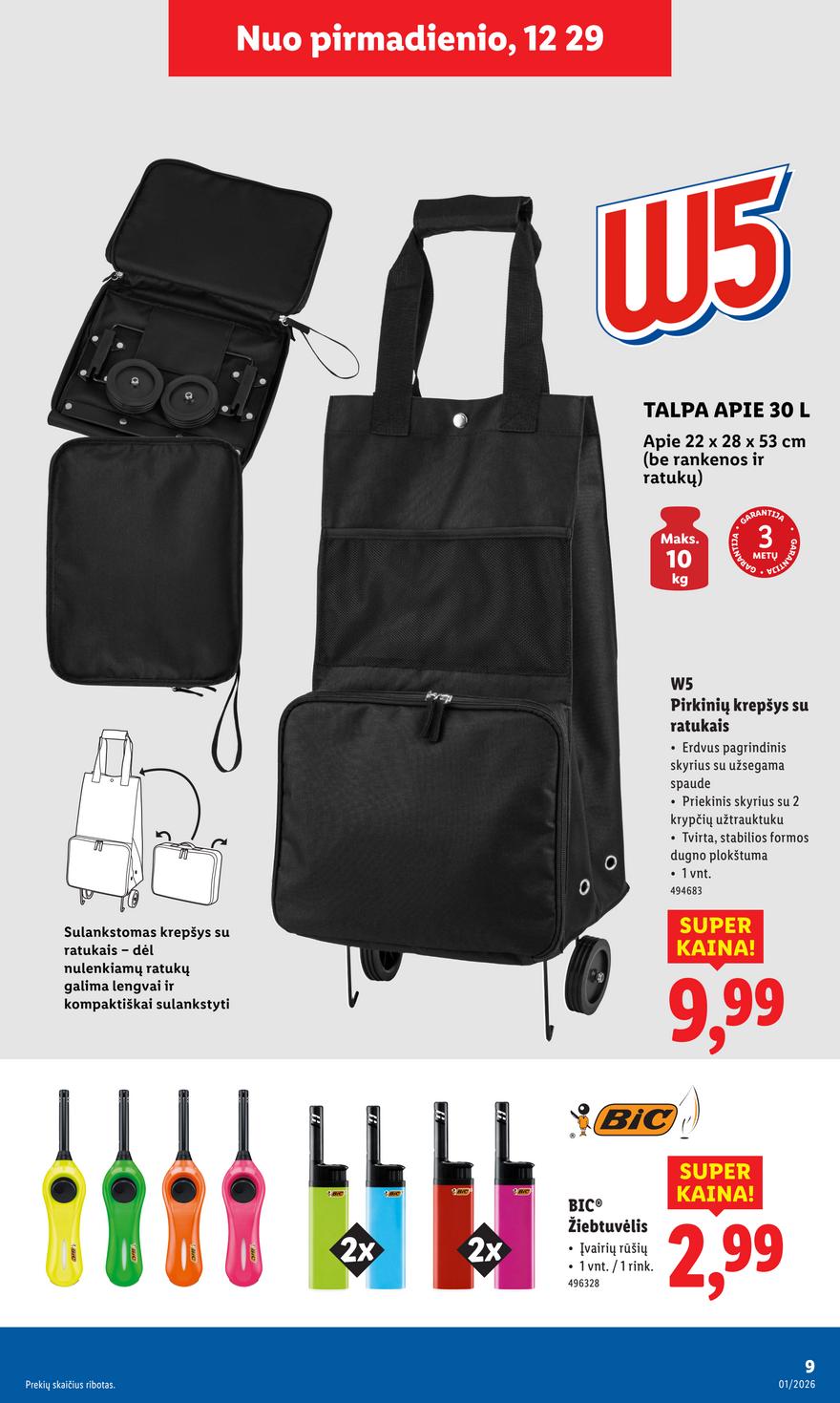 Lidl leidinys akcijos nuo 
  2025-12-29 iki 
  2026-01-04 | Leidinukas.lt puslapis 9