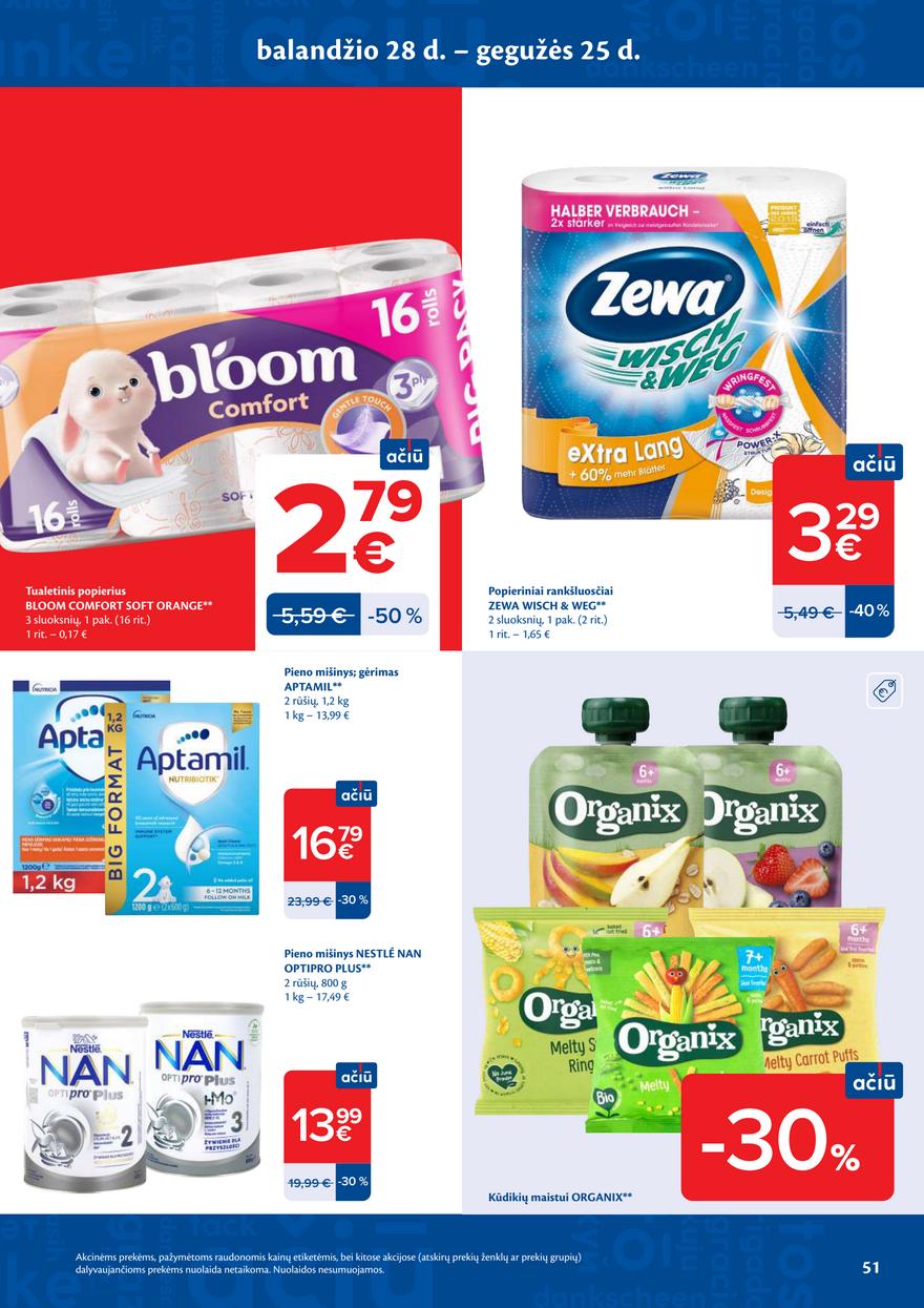 Maxima leidinukas akcijos nuo 
  2026-05-12 iki 
  2026-05-18 | Leidinukas.lt puslapis 51