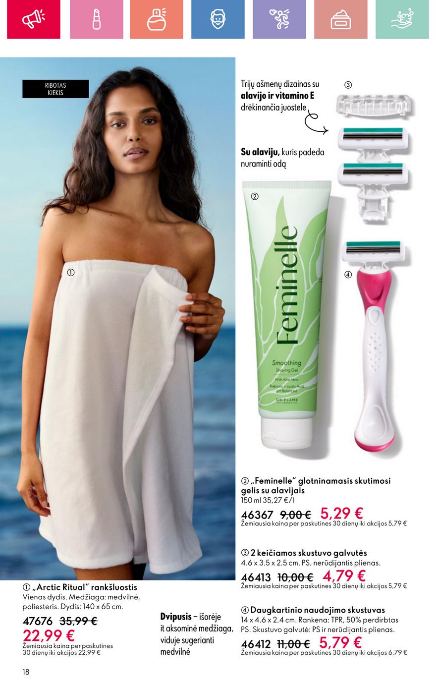 Oriflame katalogas akcijos nuo 
  2025-06-22 iki 
  2025-07-12 | Leidinukas.lt puslapis 18