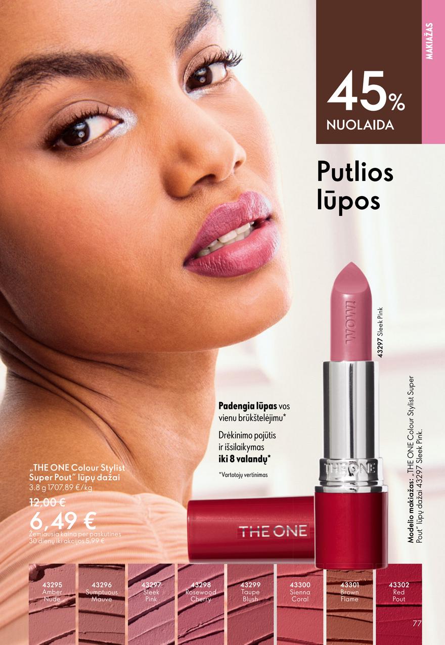Oriflame katalogas akcijos nuo 
  2026-06-03 iki 
  2026-06-23 | Leidinukas.lt puslapis 77