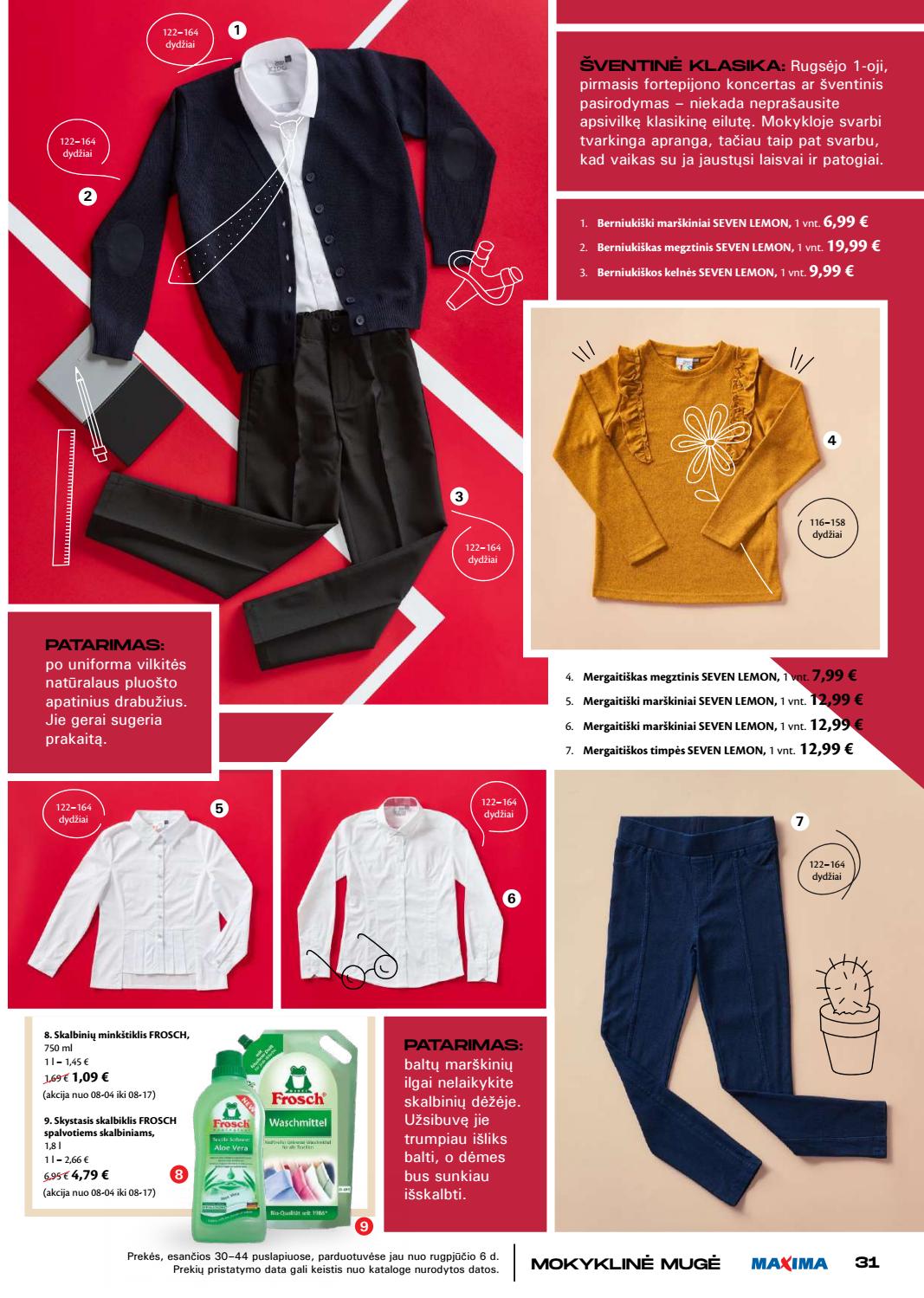 Maxima kaininis leidinys akcijos nuo 
  2020-07-30 iki 
  2020-09-09 | Leidinukas.lt puslapis 31