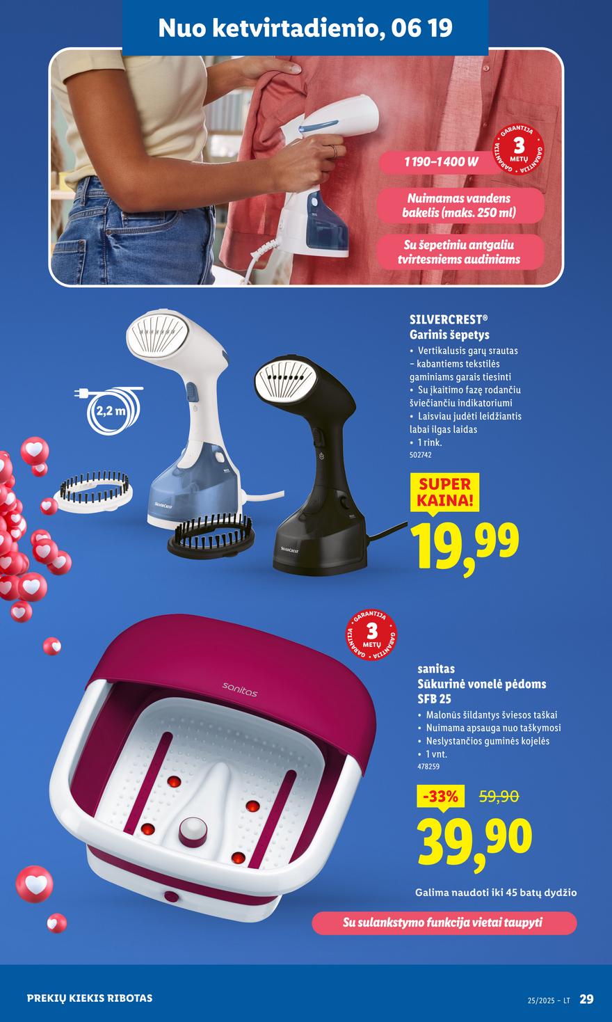 Lidl ne maisto leidinys akcijos nuo 
  2025-06-16 iki 
  2025-06-22 | Leidinukas.lt puslapis 29