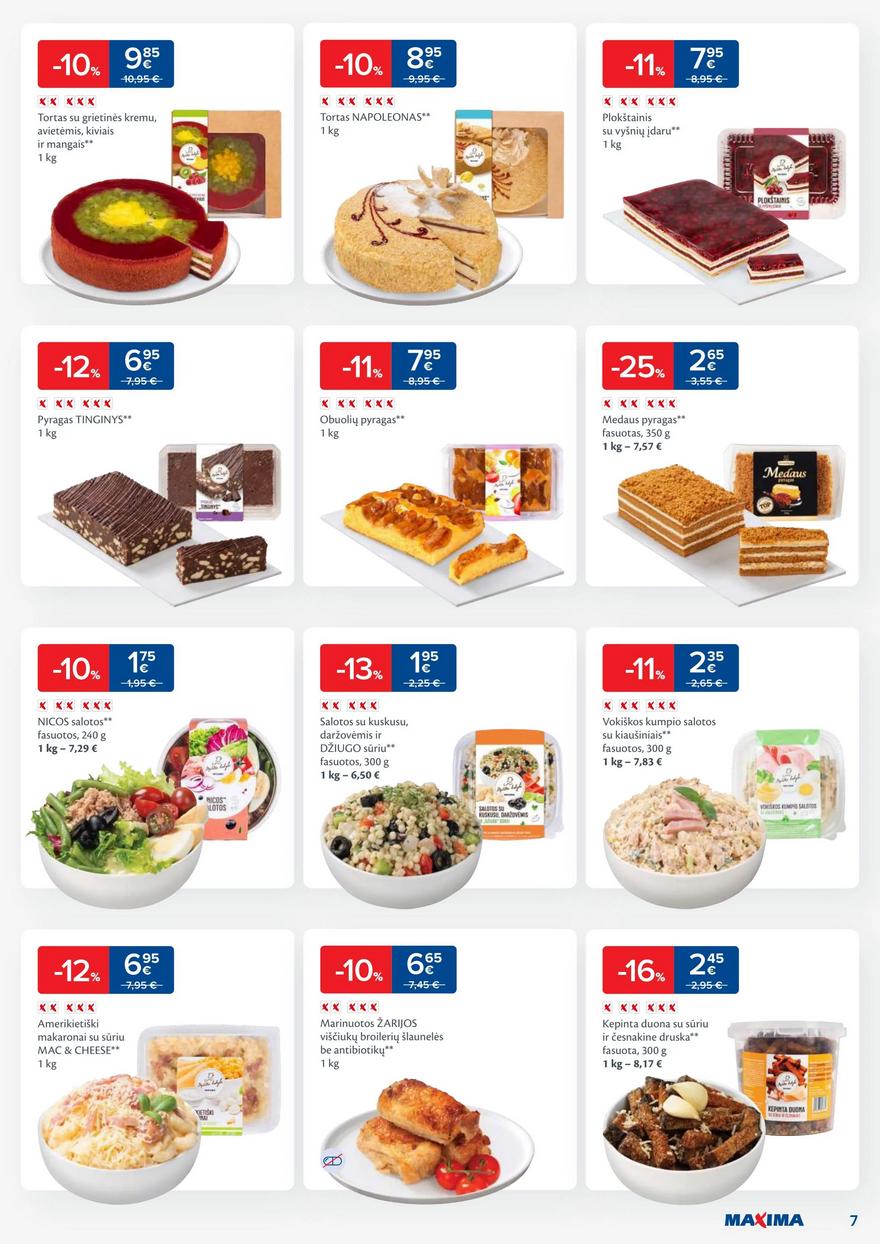 Maxima kaininis leidinys akcijos nuo 
  2024-01-03 iki 
  2024-01-08 | Leidinukas.lt puslapis 7