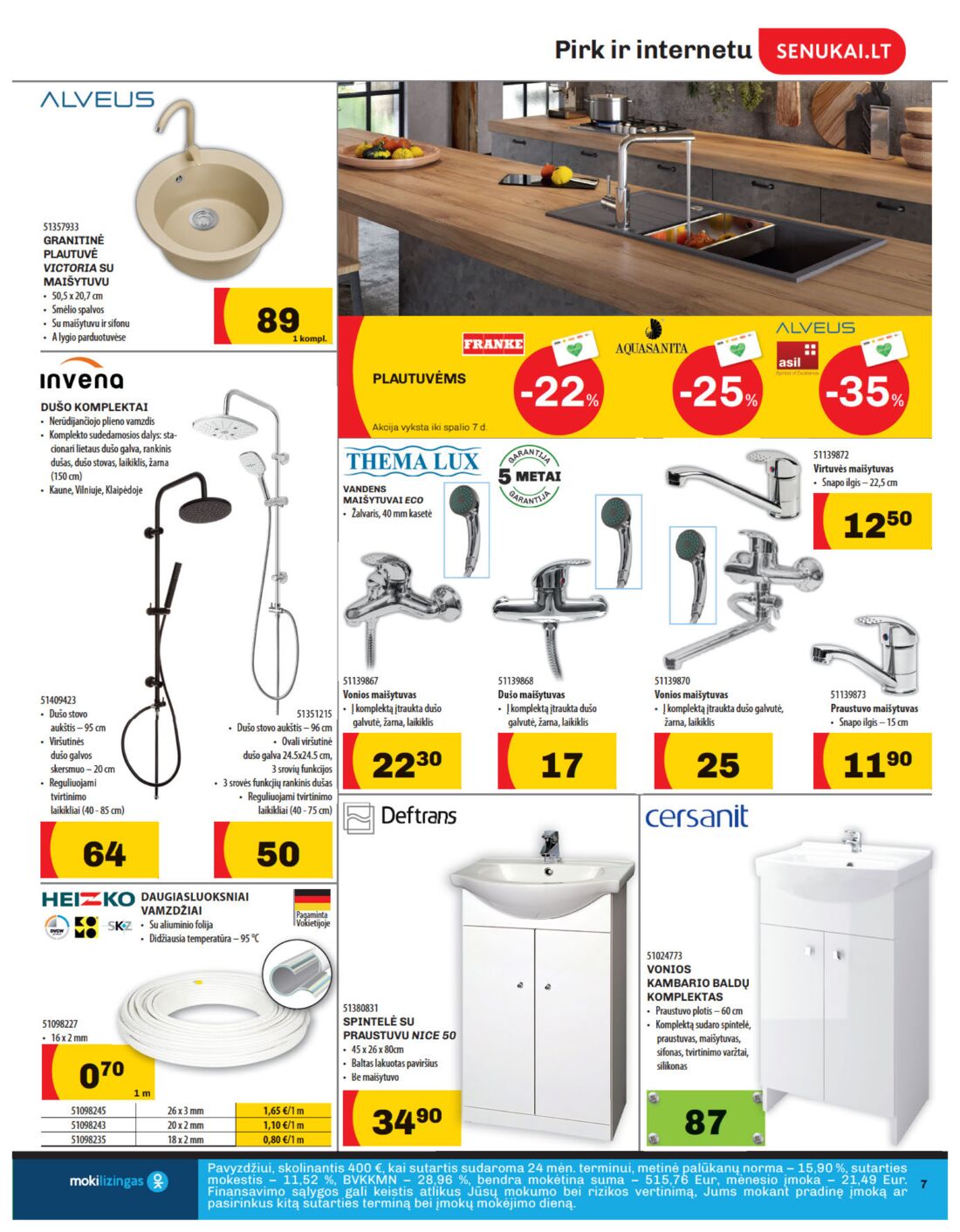 Senukai reklaminis leidinys akcijos nuo 
  2019-09-20 iki 
  2019-10-07 | Leidinukas.lt puslapis 7