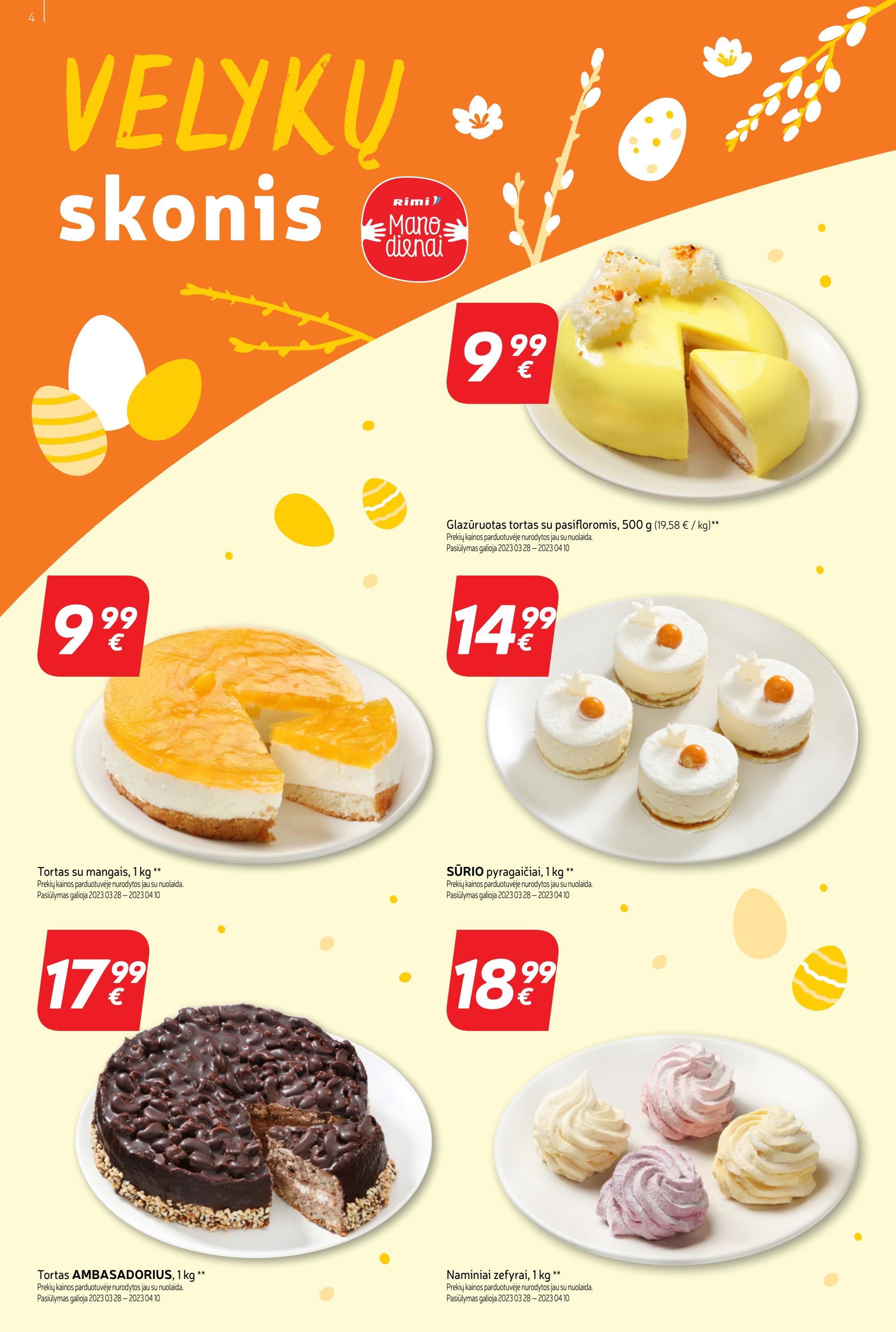 Rimi savaitinis leidinys akcijos nuo 
  2023-03-28 iki 
  2023-04-03 | Leidinukas.lt puslapis 4