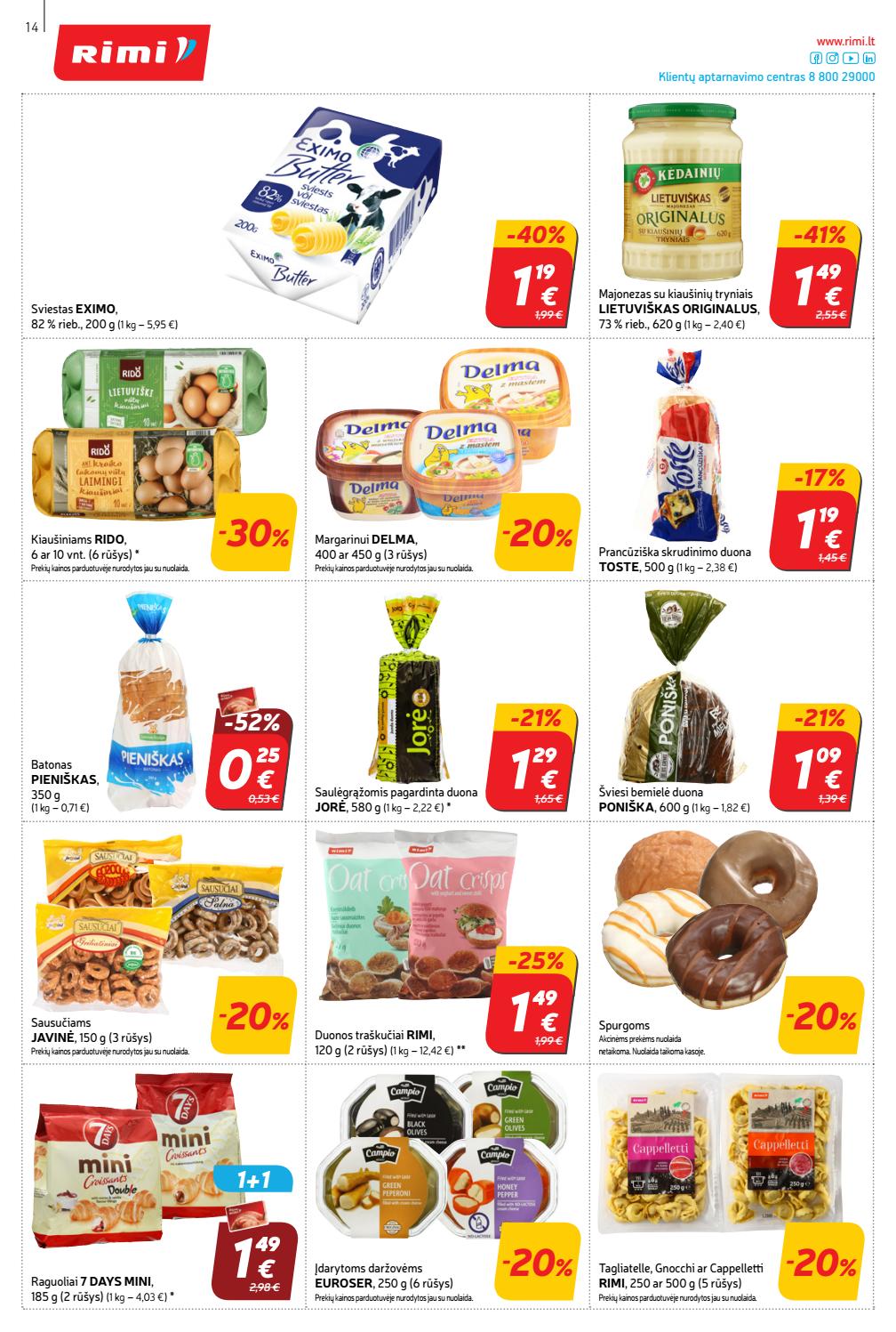Rimi savaitinis leidinys akcijos nuo 
  2020-06-02 iki 
  2020-06-08 | Leidinukas.lt puslapis 14
