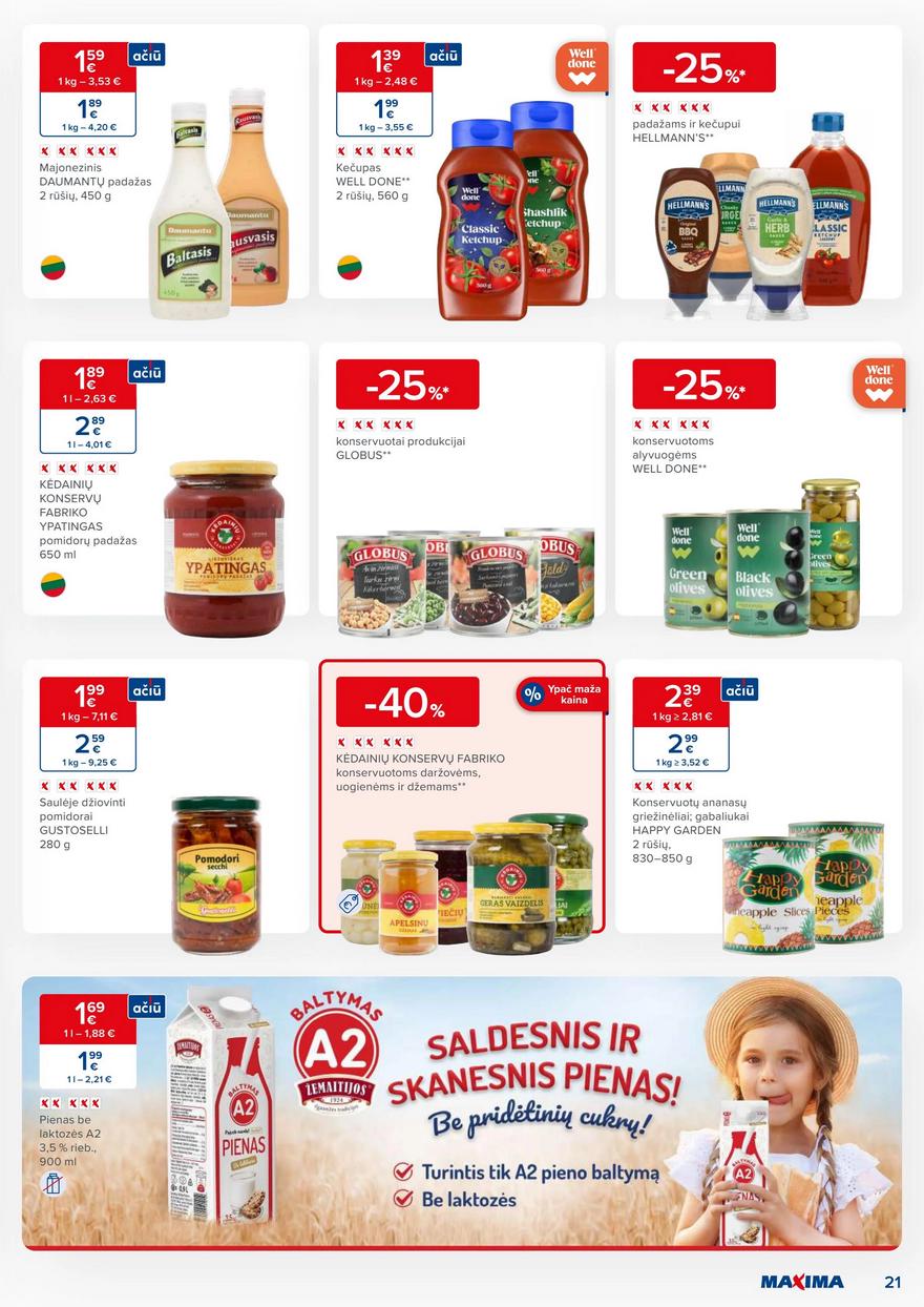 Maxima kaininis leidinys akcijos nuo 
  2023-09-12 iki 
  2023-09-18 | Leidinukas.lt puslapis 21