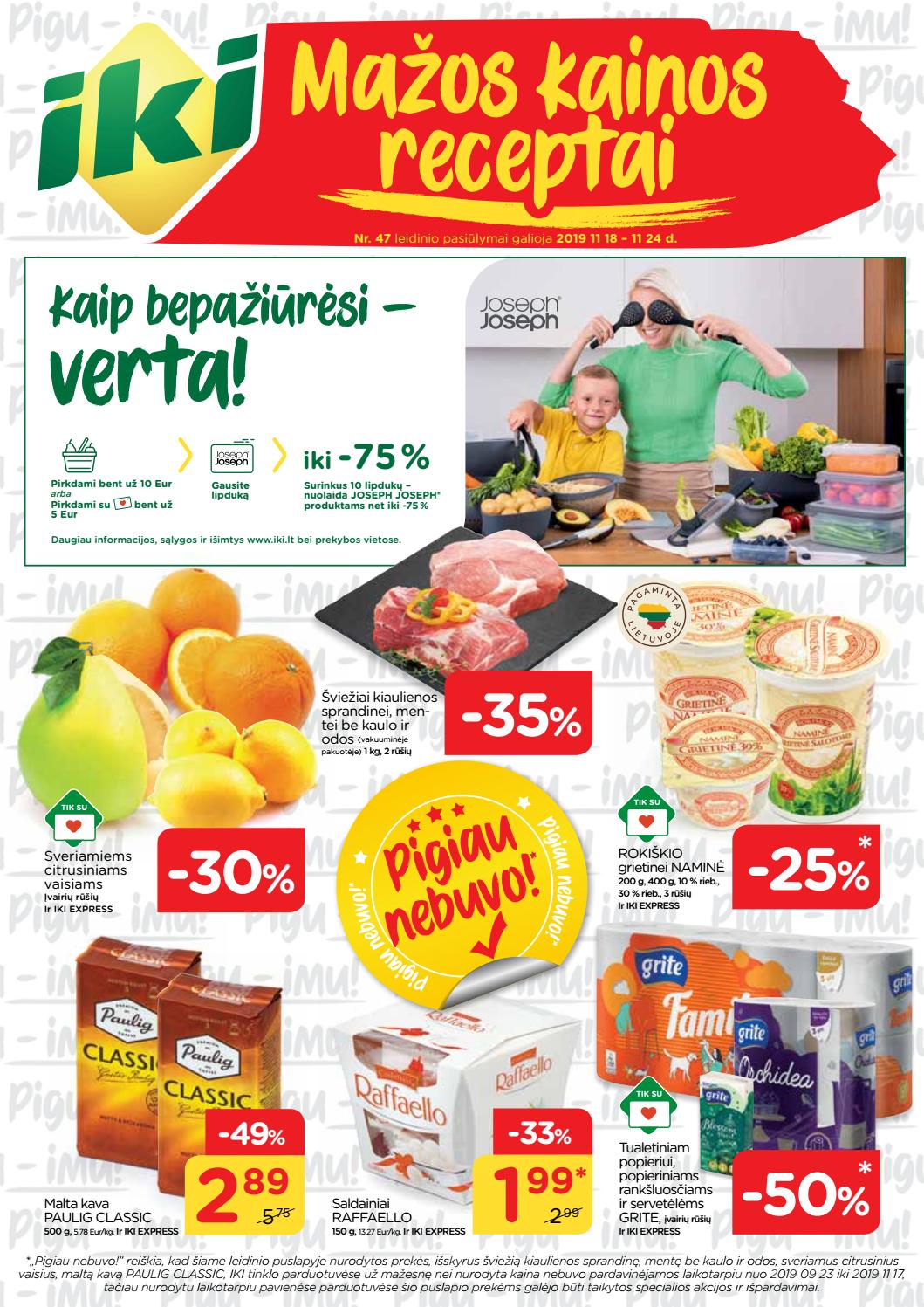 Iki savaitinis leidinys akcijos nuo 
  2019-11-18 iki 
  2019-11-24 | Leidinukas.lt puslapis 1