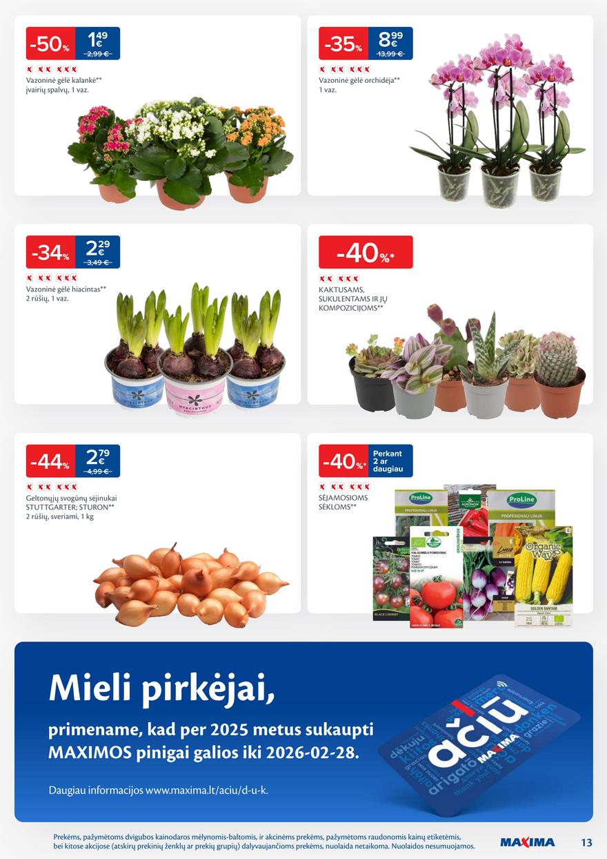 Maxima leidinys akcijos nuo 
  2026-02-17 iki 
  2026-02-23 | Leidinukas.lt puslapis 13