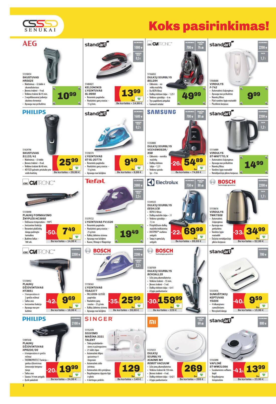 Senukai reklaminis leidinys akcijos nuo 
  2020-01-09 iki 
  2020-02-03 | Leidinukas.lt puslapis 2