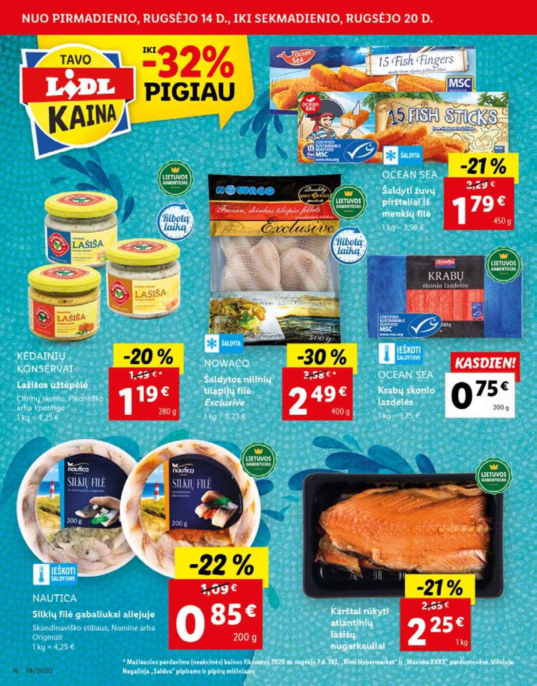 Lidl savaitinis leidinys akcijos nuo 
  2020-09-14 iki 
  2020-09-20 | Leidinukas.lt puslapis 16