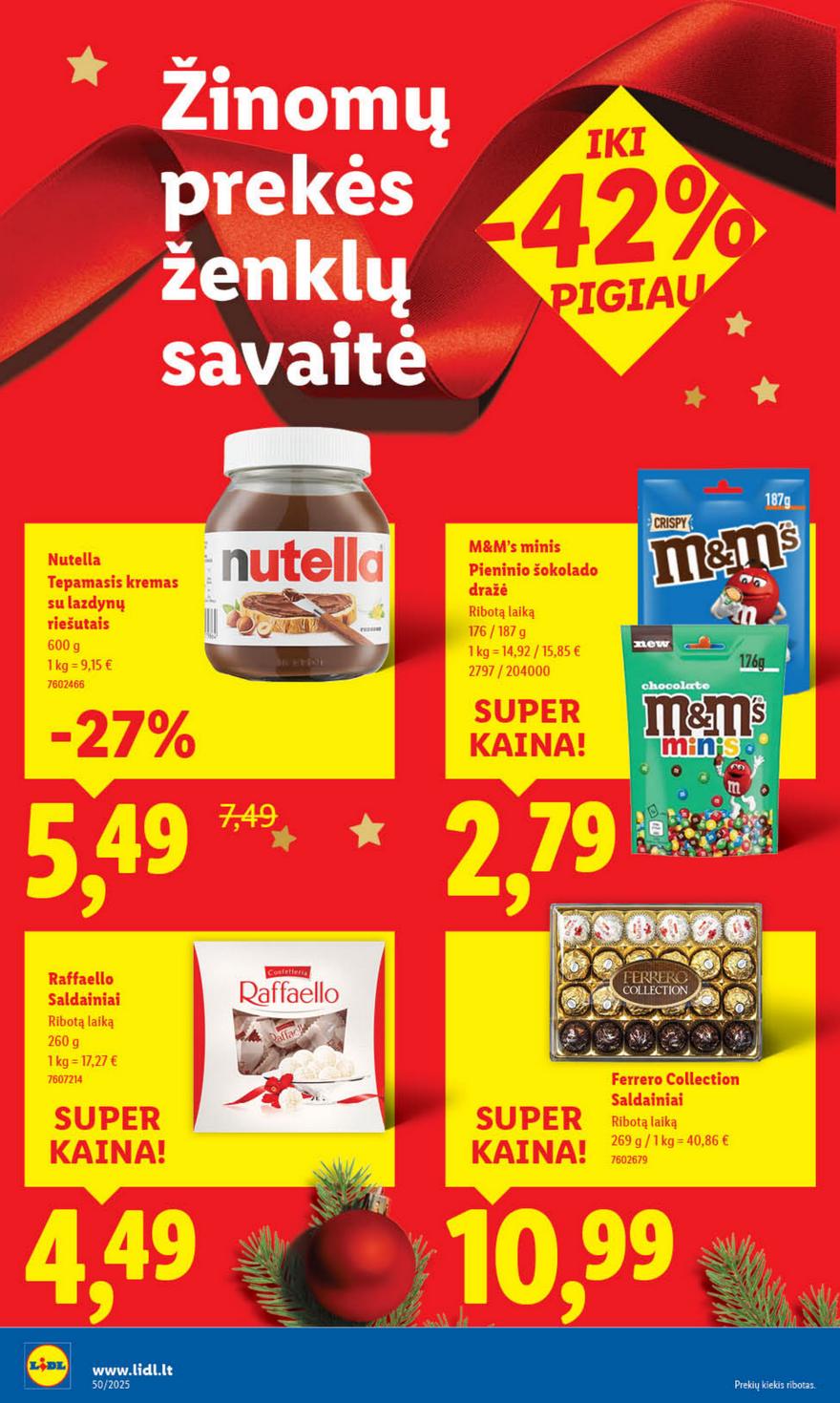 Lidl leidinys akcijos nuo 
  2025-12-08 iki 
  2025-12-14 | Leidinukas.lt puslapis 32